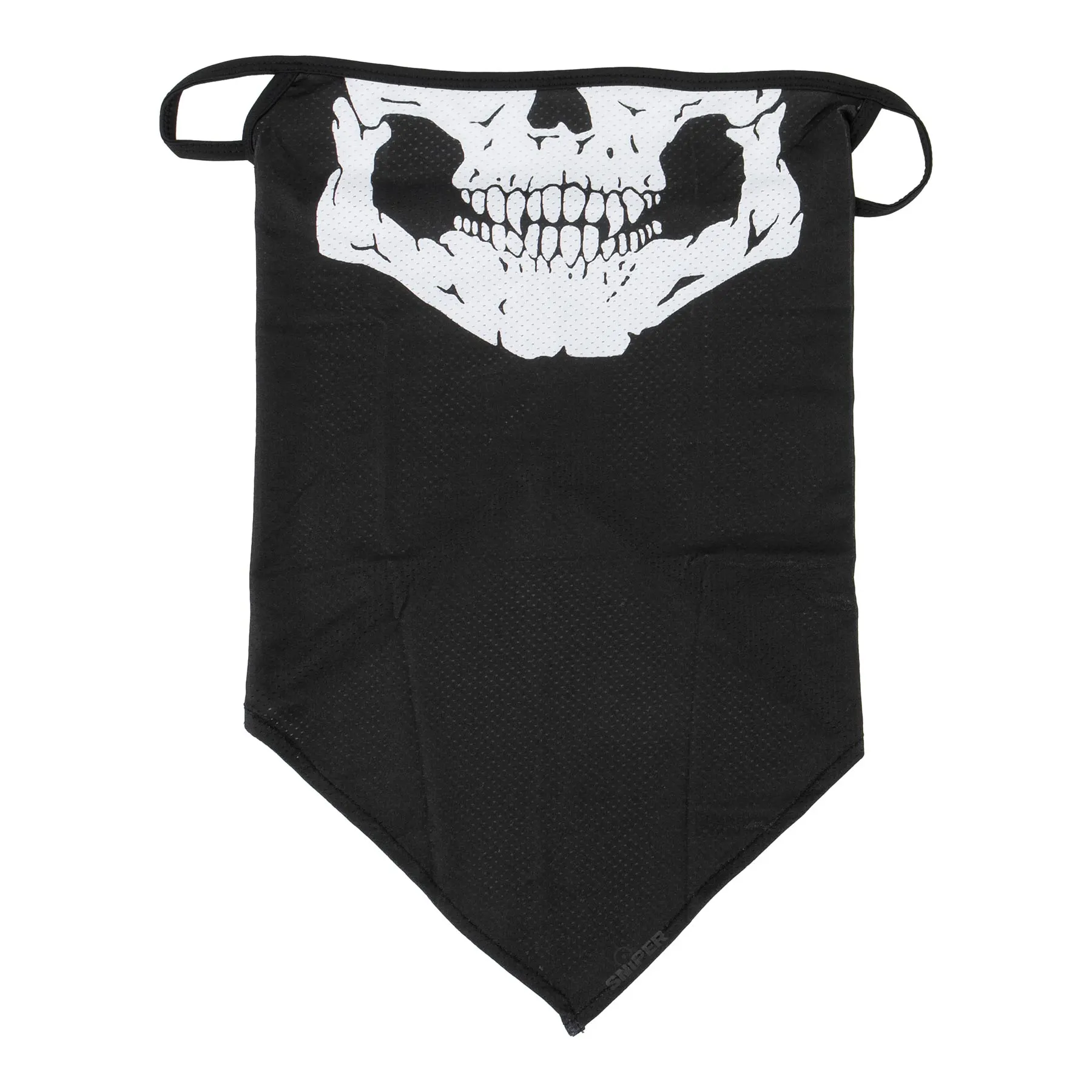 Stretch mask mit earloop, skull