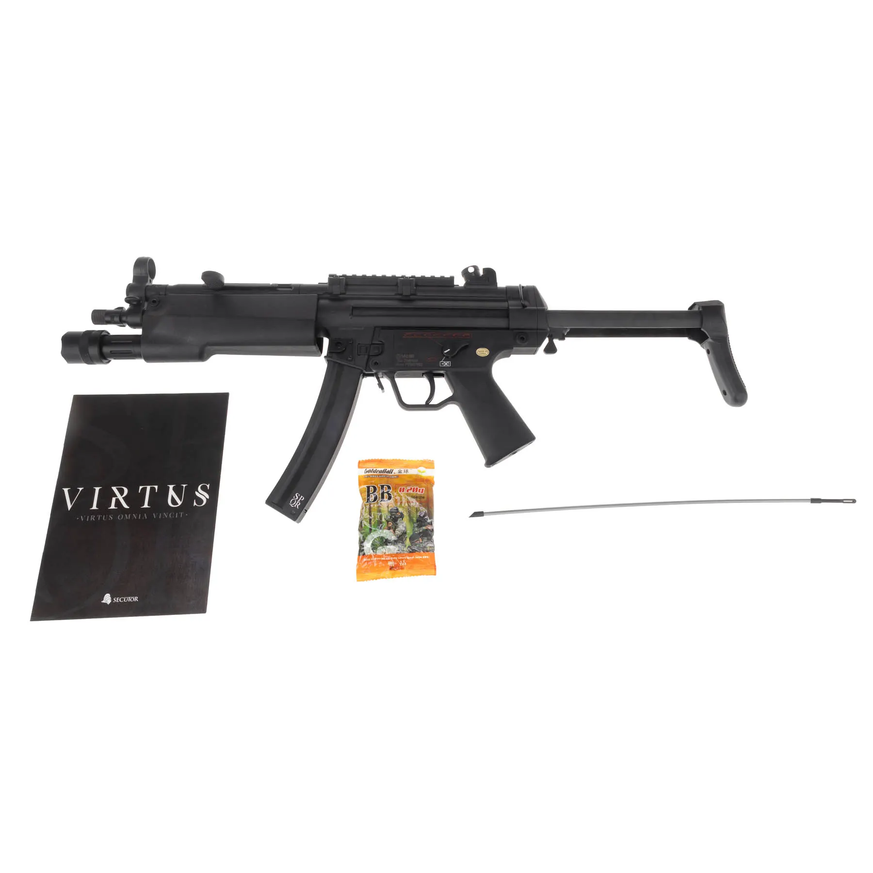 SAC Custom Virtus IV (S)AEG, Black