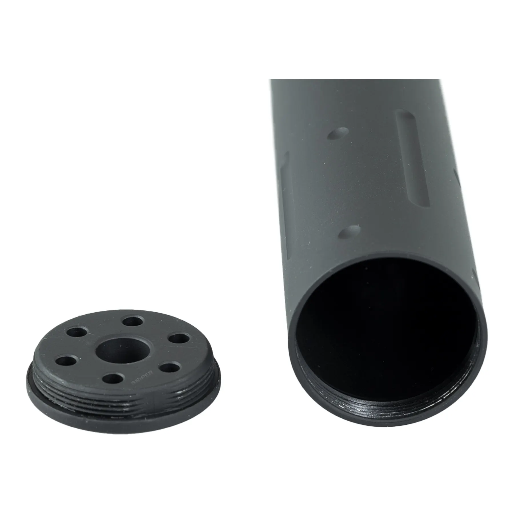 APS Raptor Mock Silencer, Black