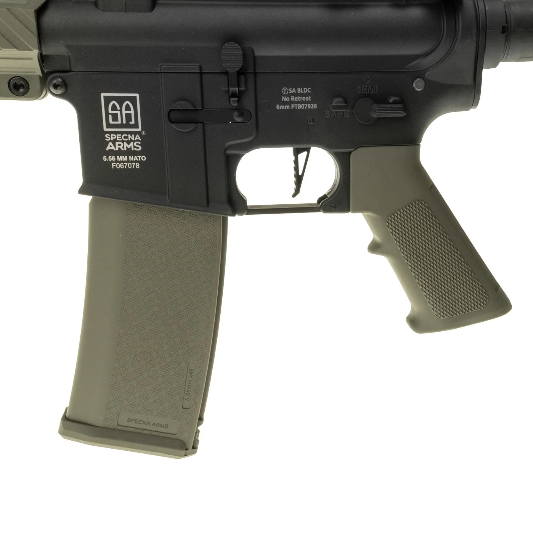 B-Ware Specna Arms SA-FH09 Flex Brushless w/ HAL2 ETU, Olive