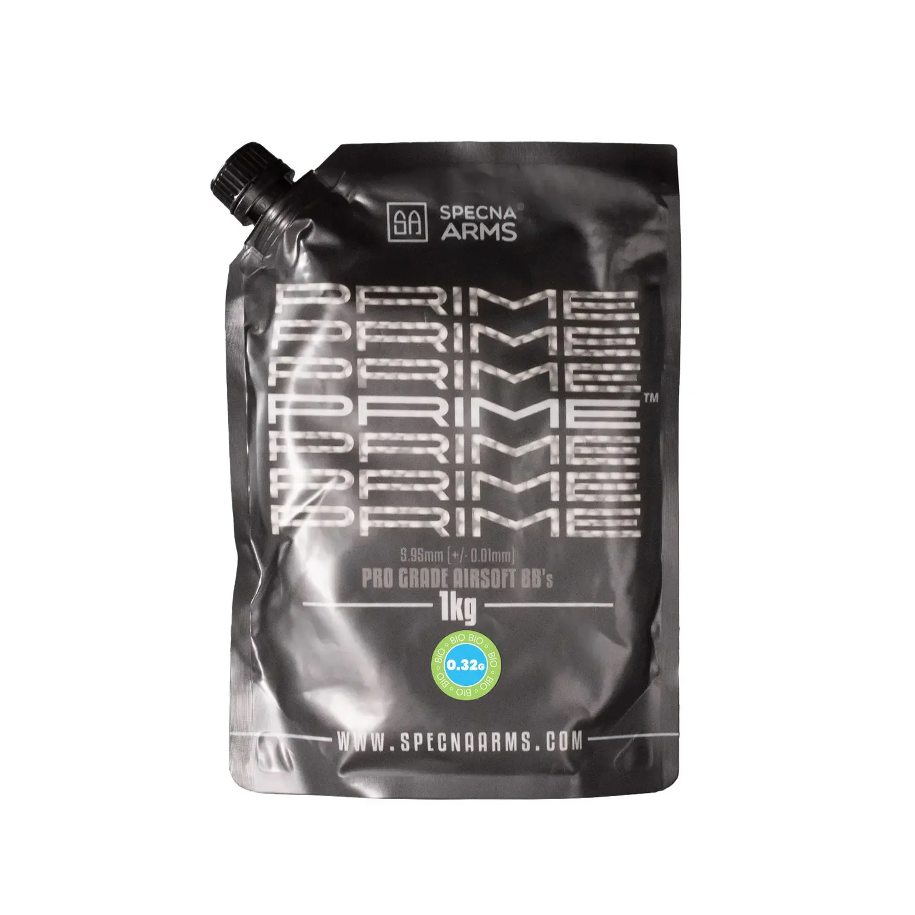 Specna Arms Prime 0.32g Bio BBs, 1kg Beutel