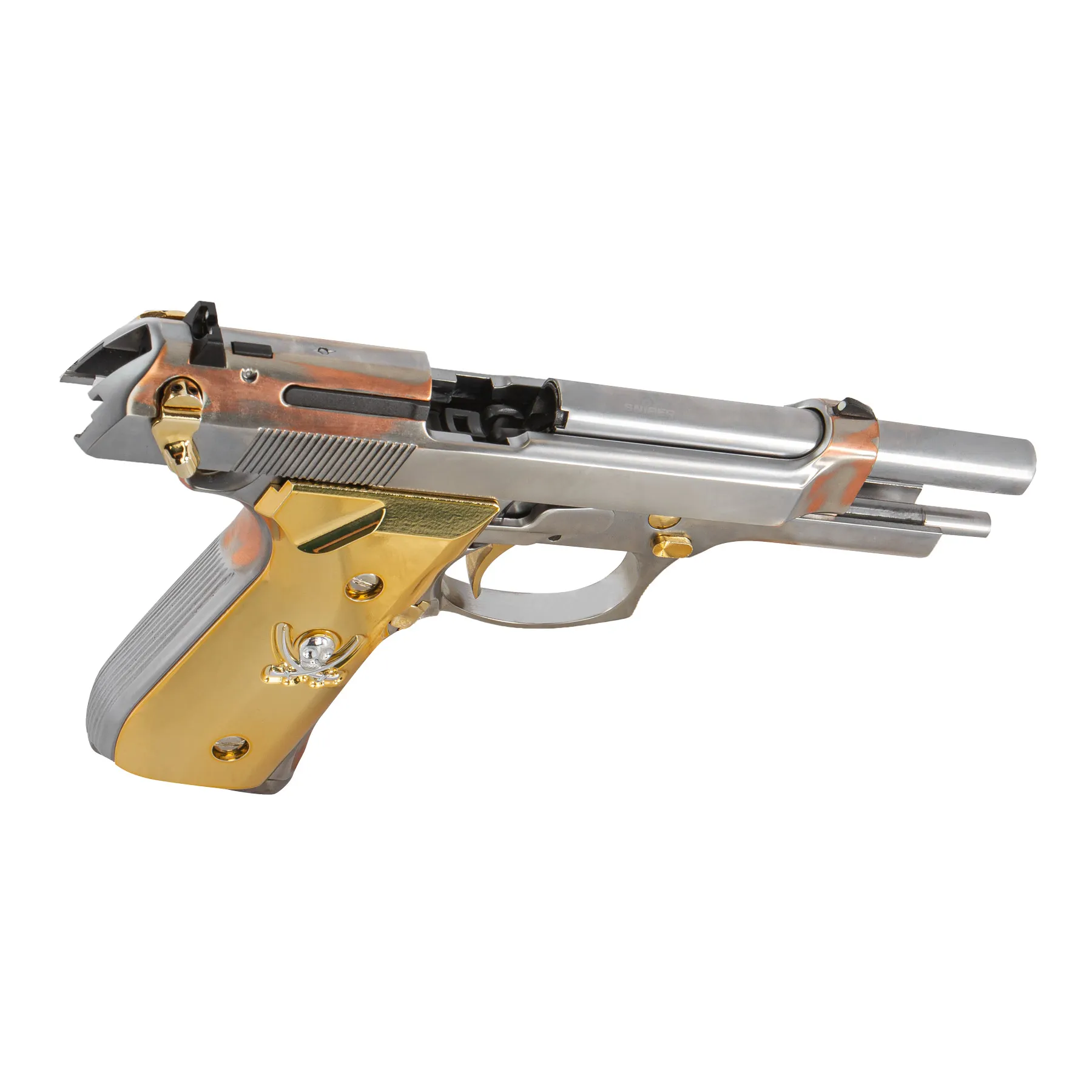 WE M92F Calico Jack Full Metal GBB Softair Pistole