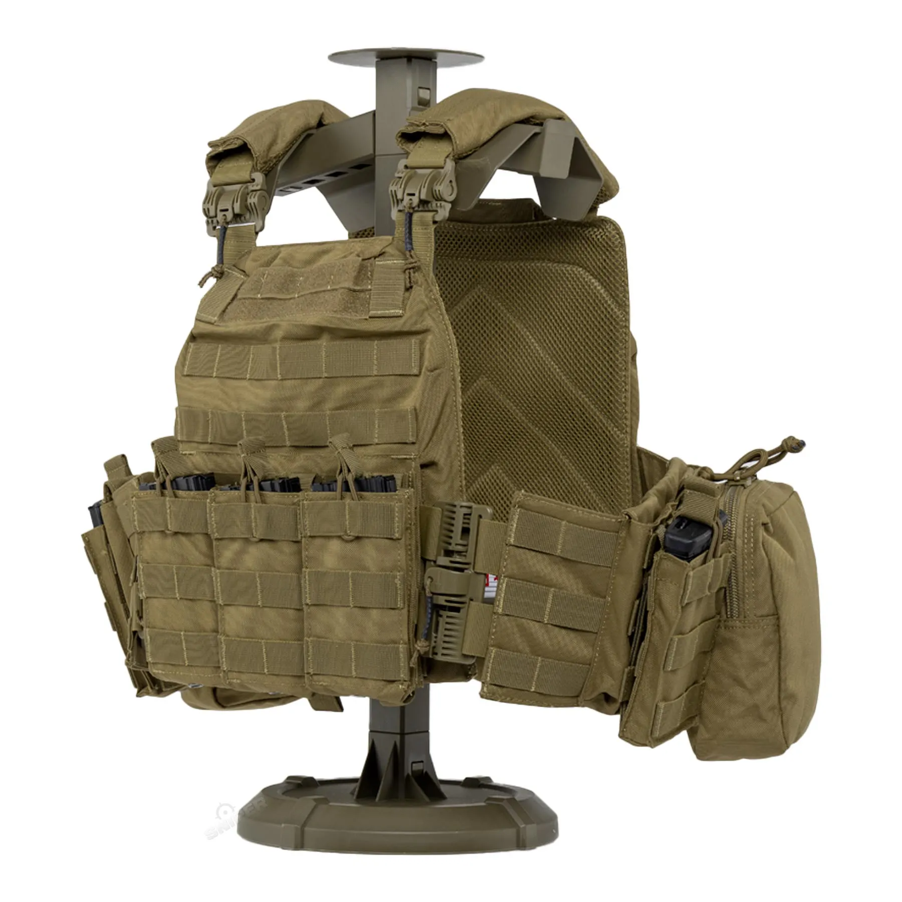 Reapo XXL Big Size Plattenträger, Tan Reapo XXL Big Size Plattenträger, Tan