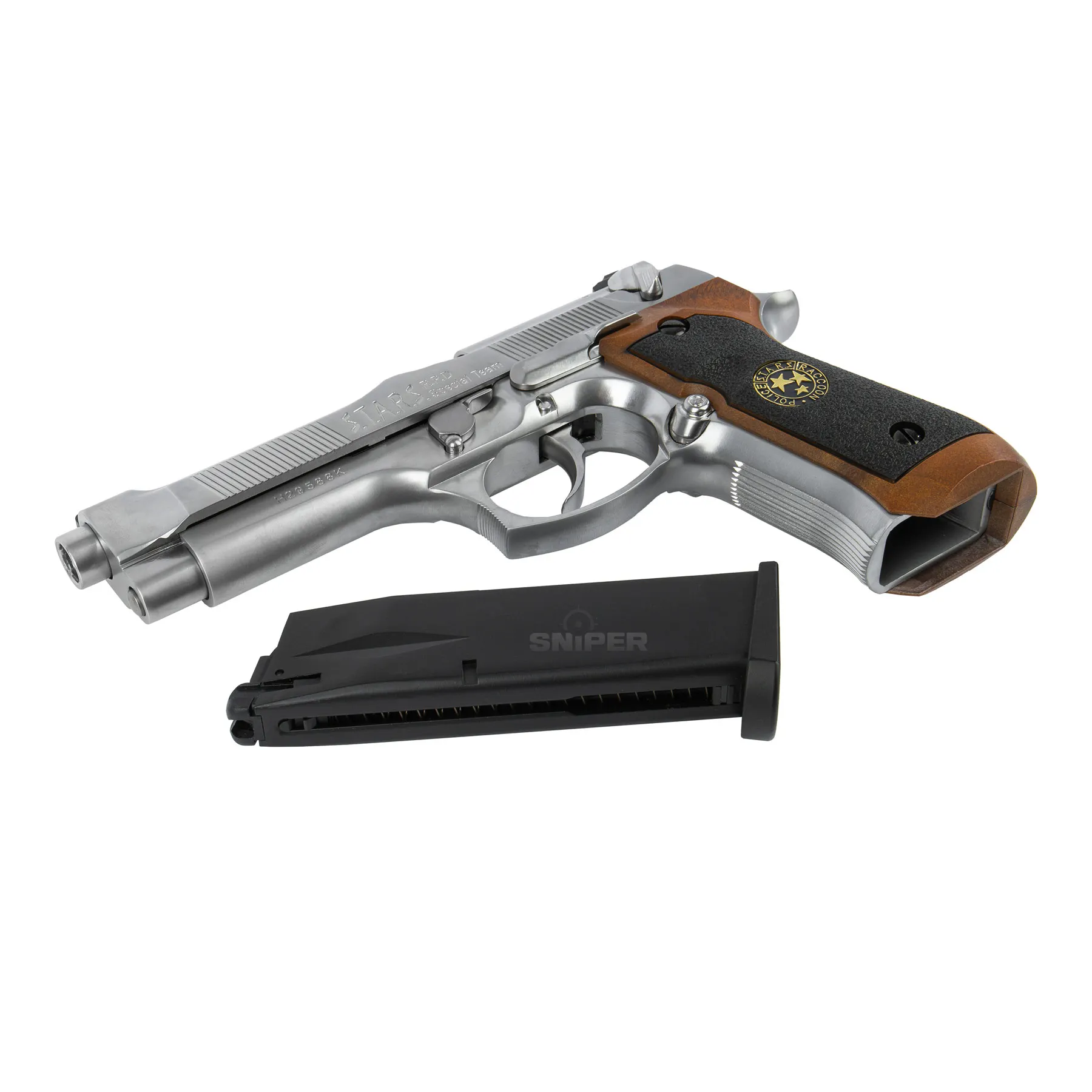 WE M92 Virus Silver CO2 Softair Pistole