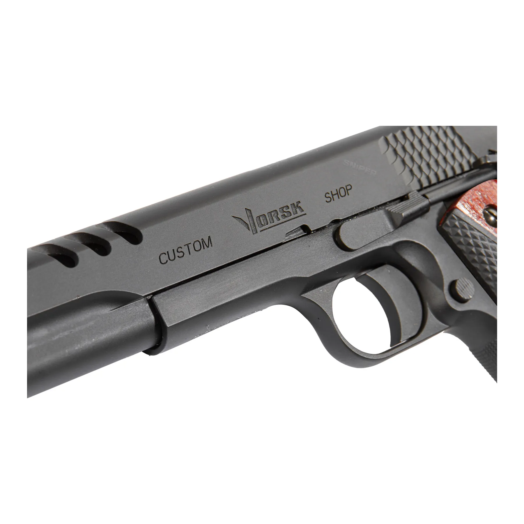 Vorsk CS Defender Pro MEU GBB, Bright Wood, Black