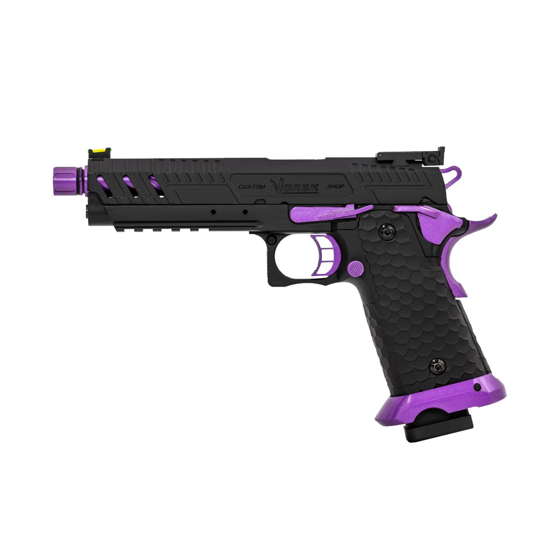 Vorsk Hi-Capa 5.1 Purple Match GBB Softair Pistole