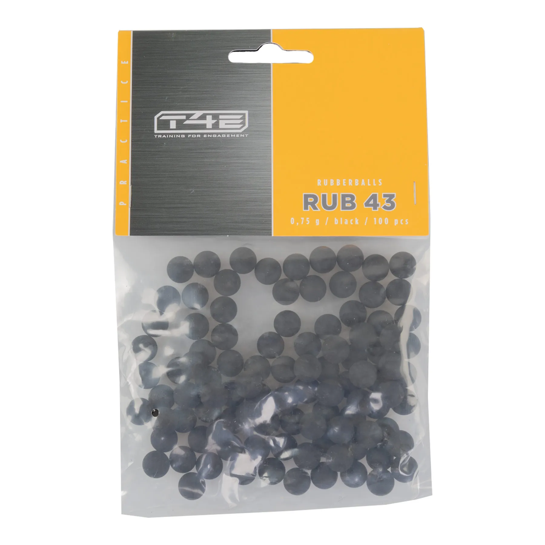 Rubberballs 43 Cal für T4E RAM Waffen, 100rds