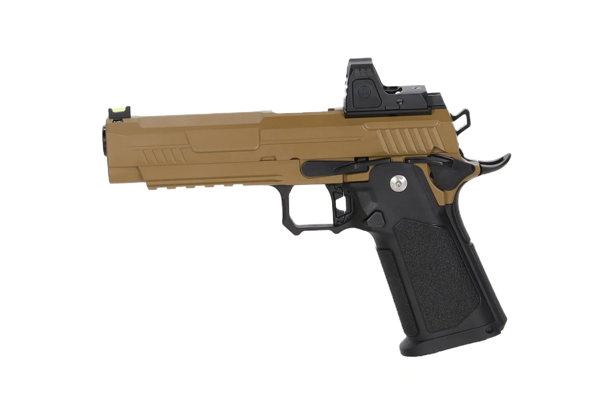 Arcturus Vanguard 5.1 Hi-Capa Optics Ready GBB Pistole, Half-Tan