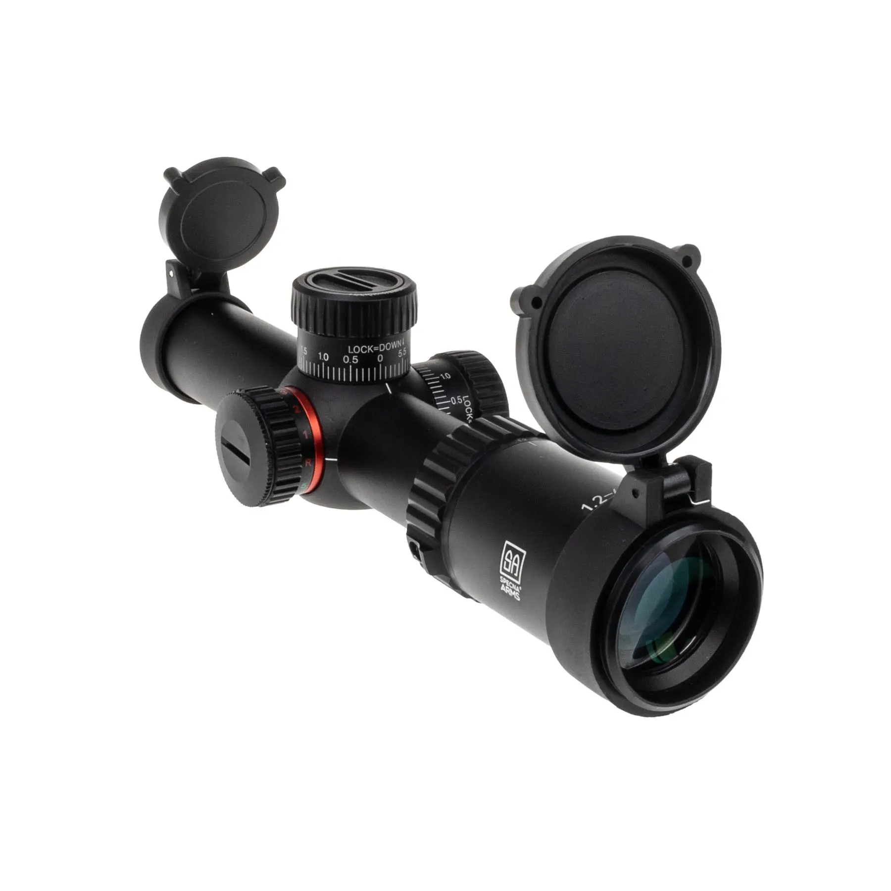 Specna Arms CORE Rifle Scope 1,2-6x24IR, Black