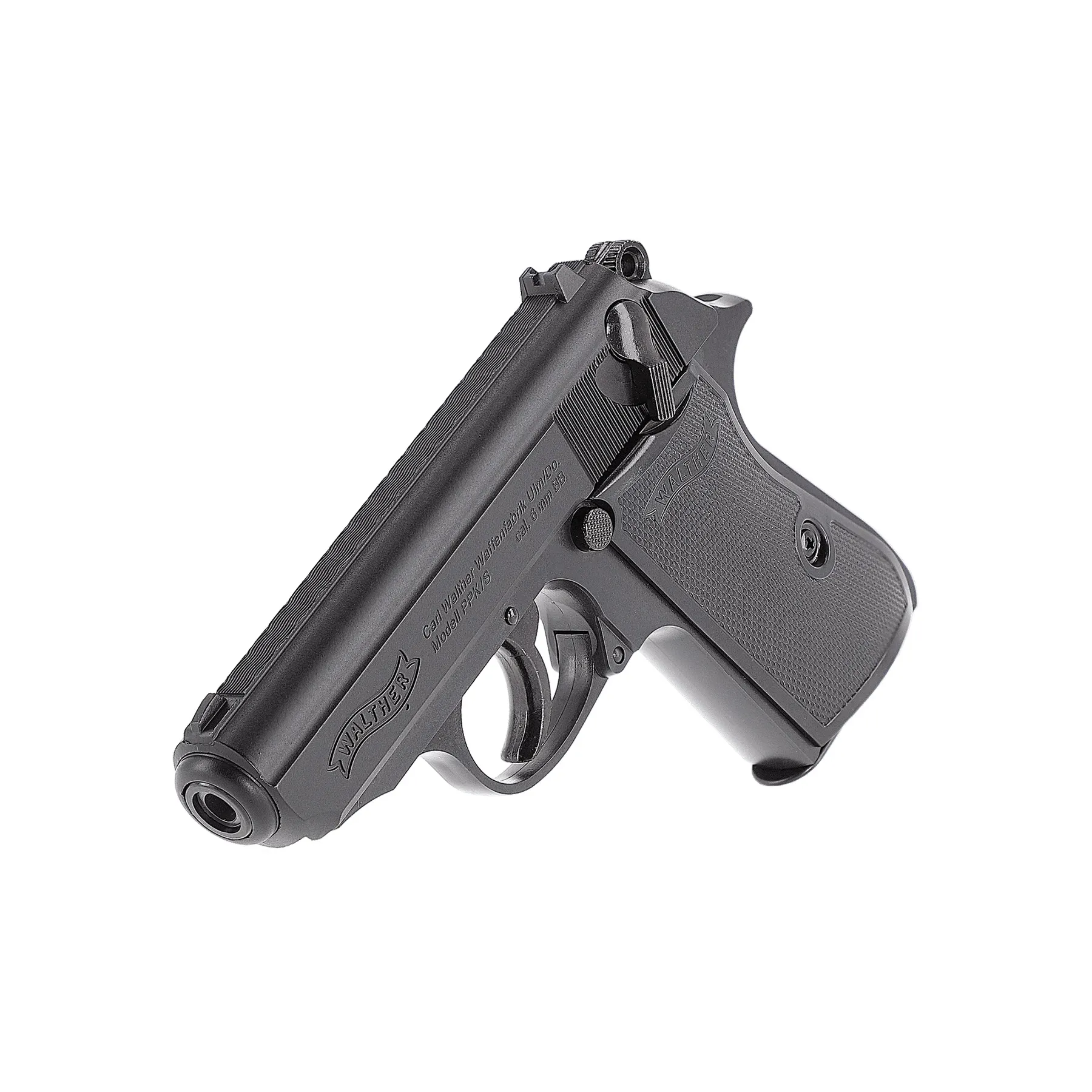 Walther PPK/S < 0,5J Federdruck Pistole, Black
