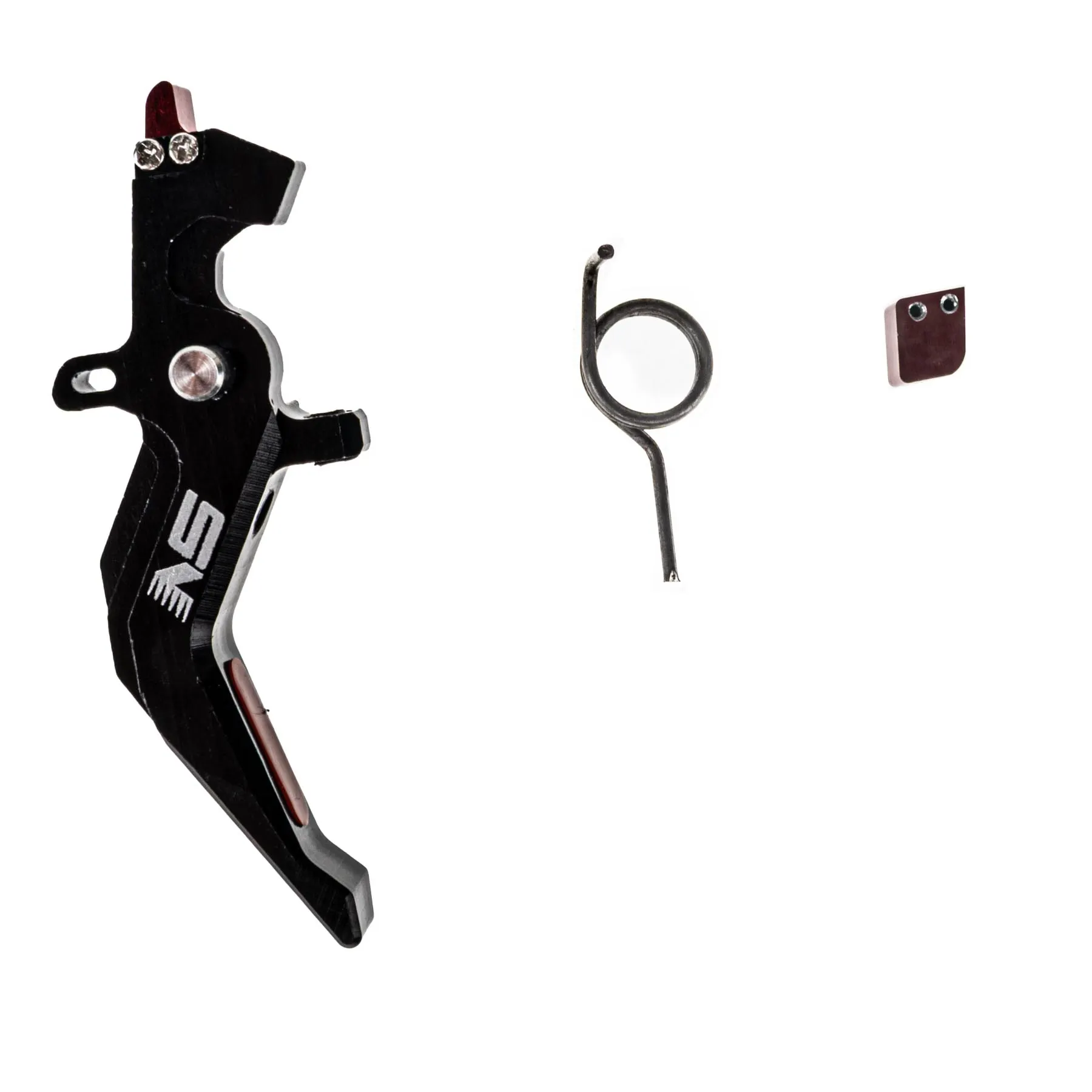 CNC Aluminum Adjustable Trigger Style A, Black CNC Aluminum Adjustable Trigger Style A, Black