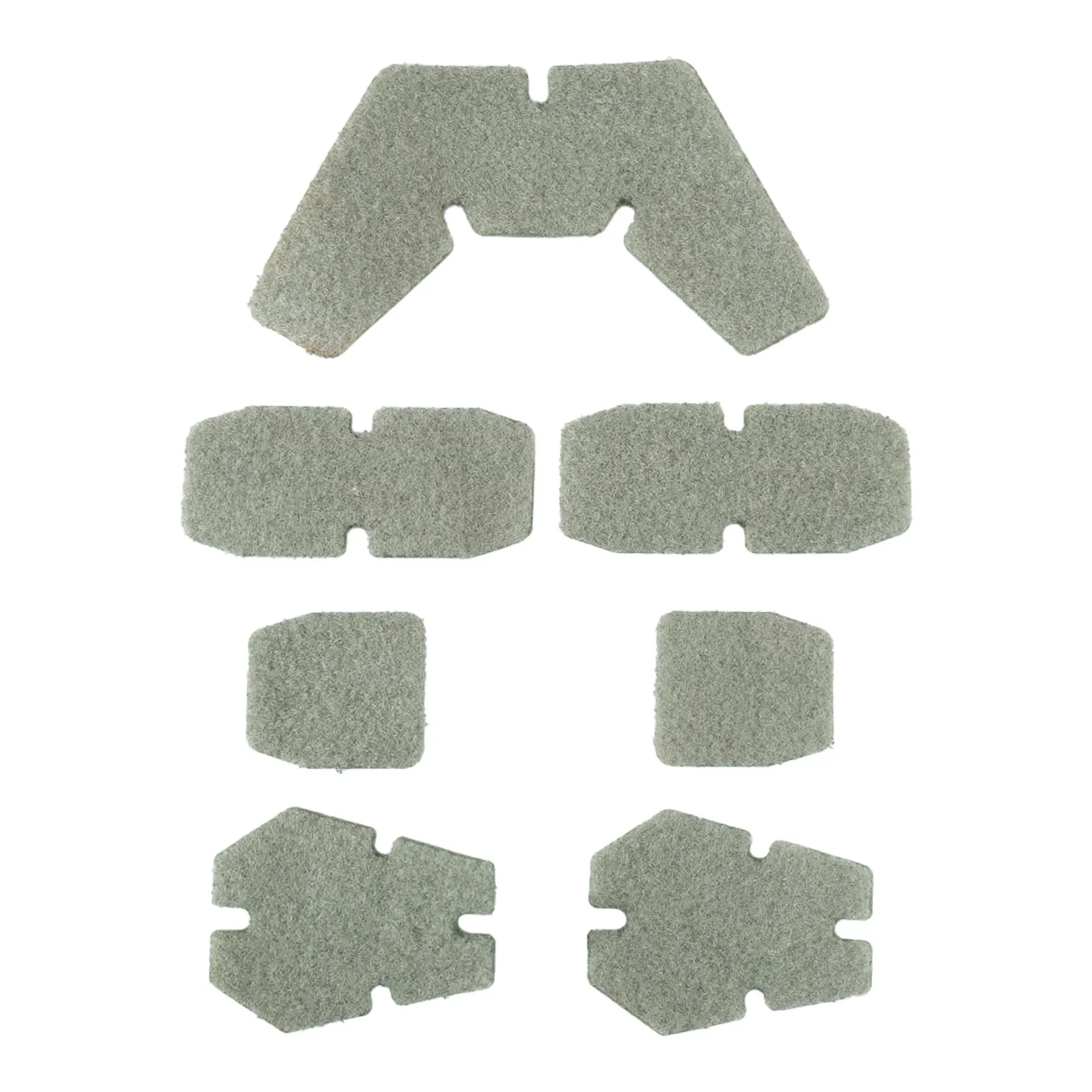 Set mit CP Helm Klettverschlüssen, Foliage Green