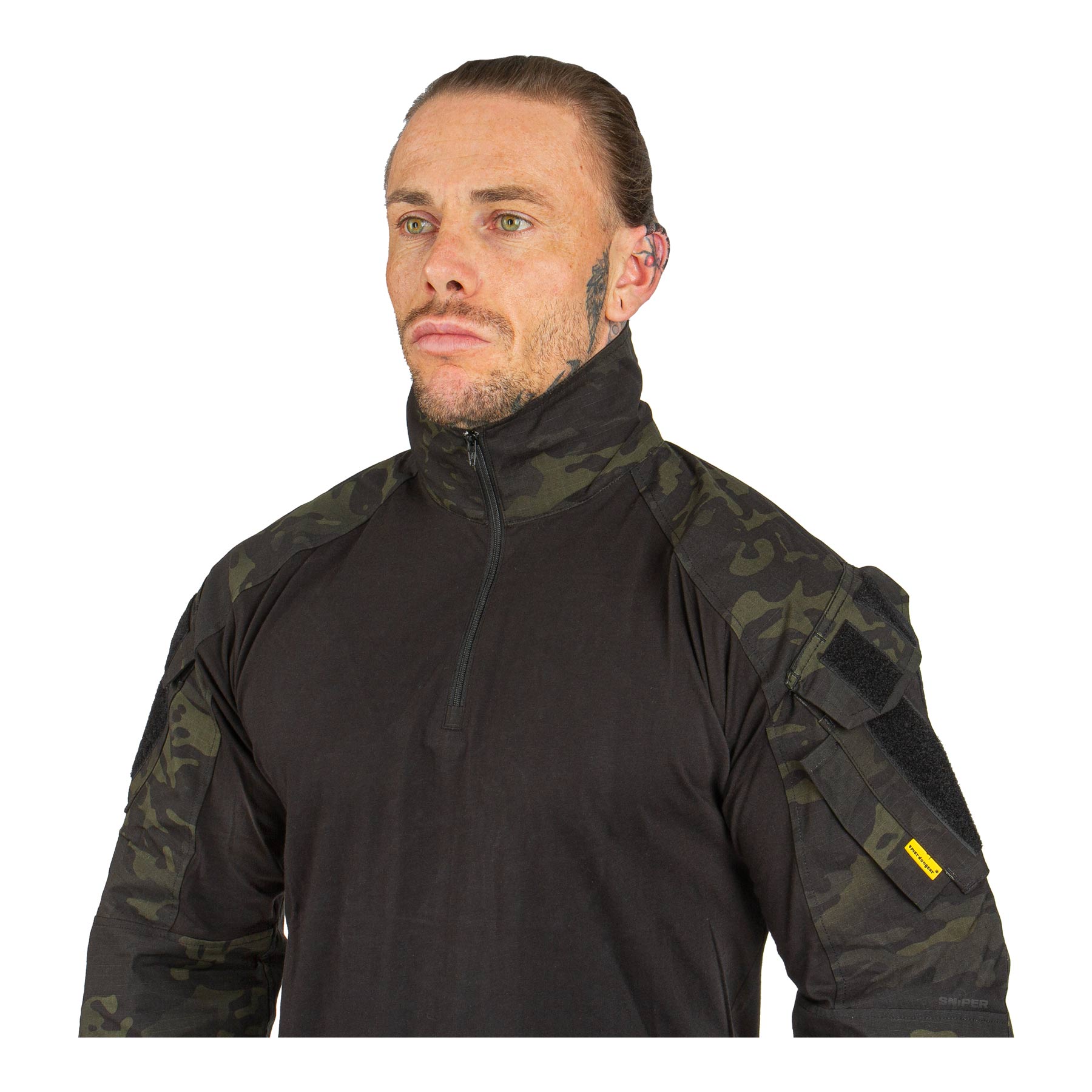 Emerson EM3 Upgraded Combat Shirt, Multicam Black