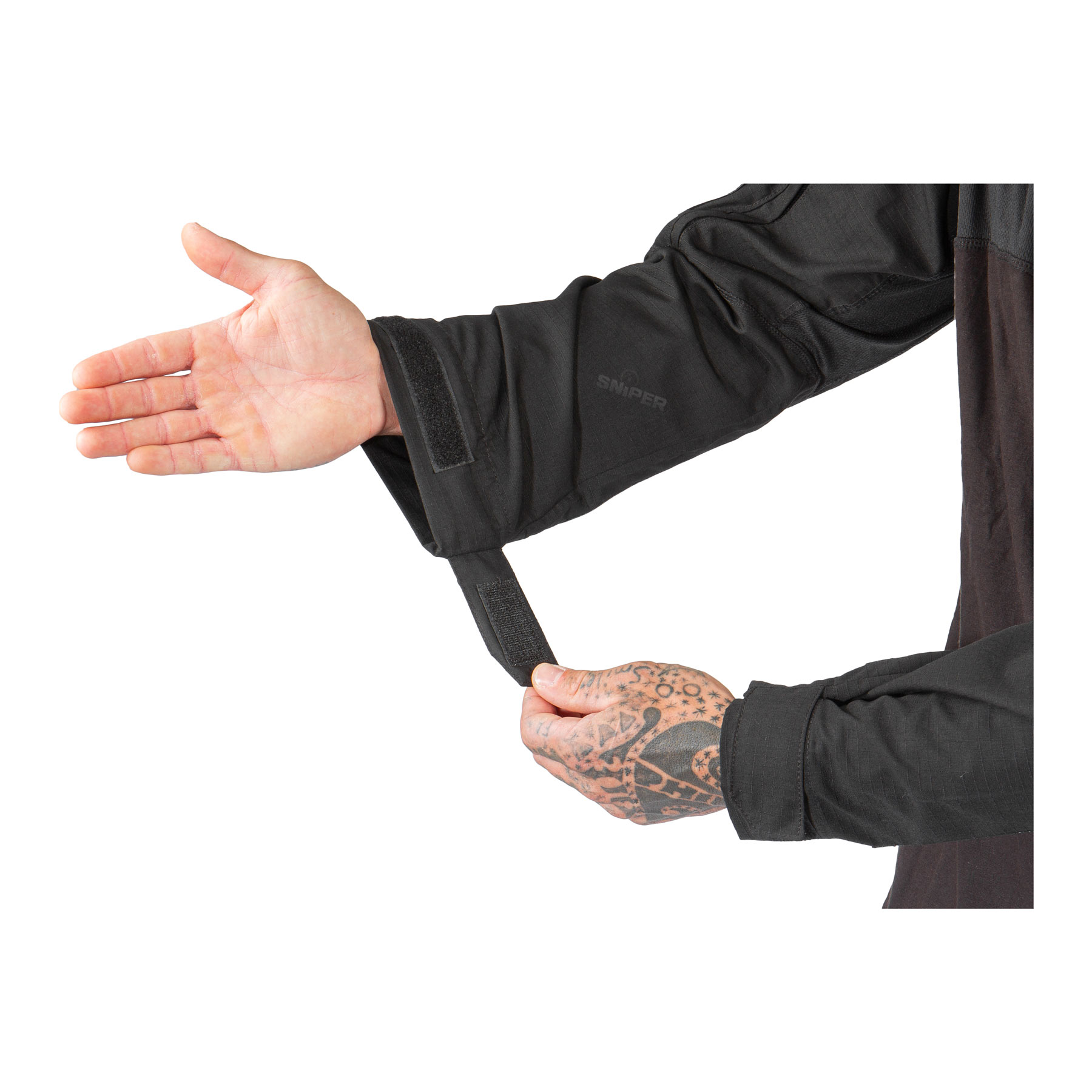 Delta Tactics Combat Shirt V2, Black