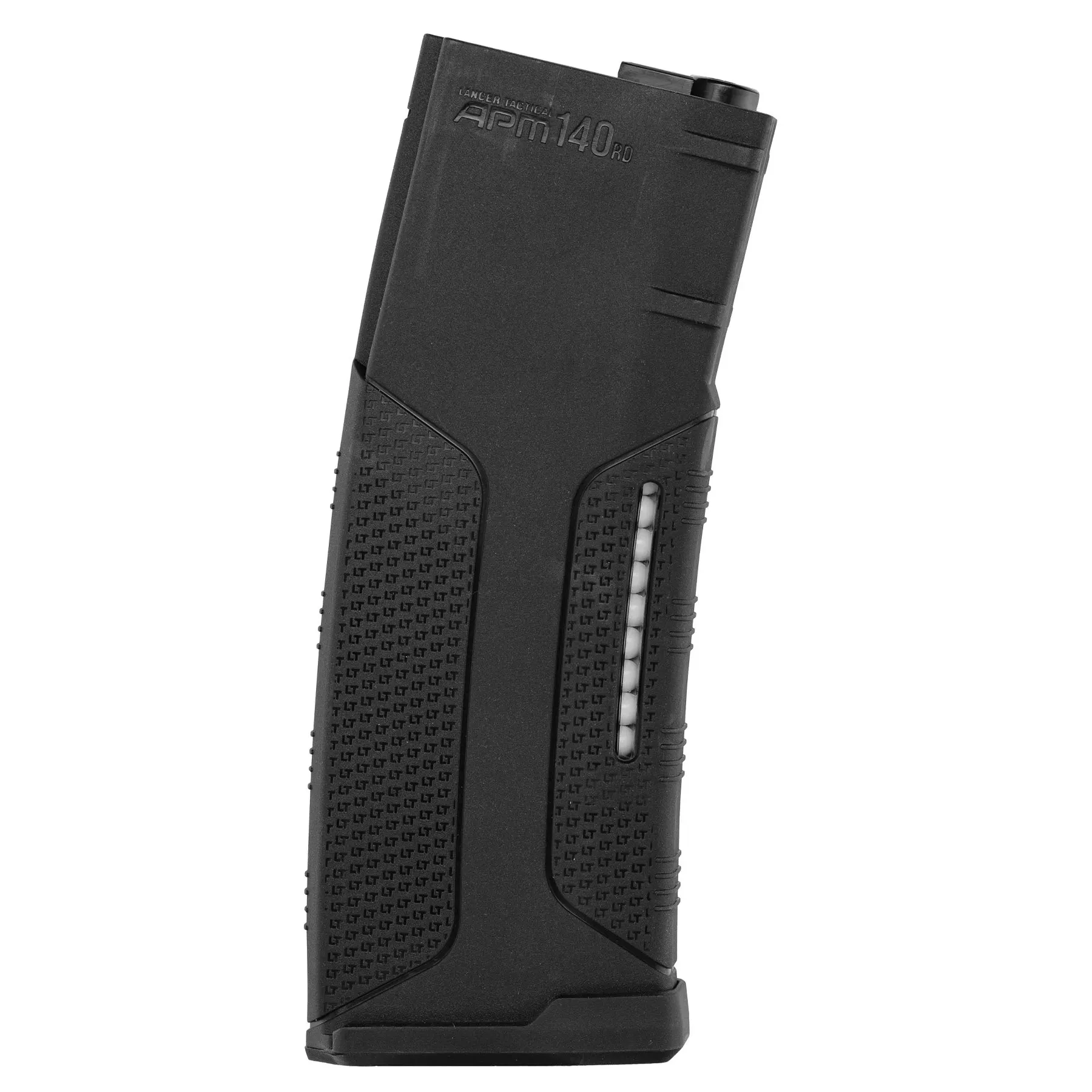 Lancer Tactical APM Mid-Cap Magazine 140rds, Black