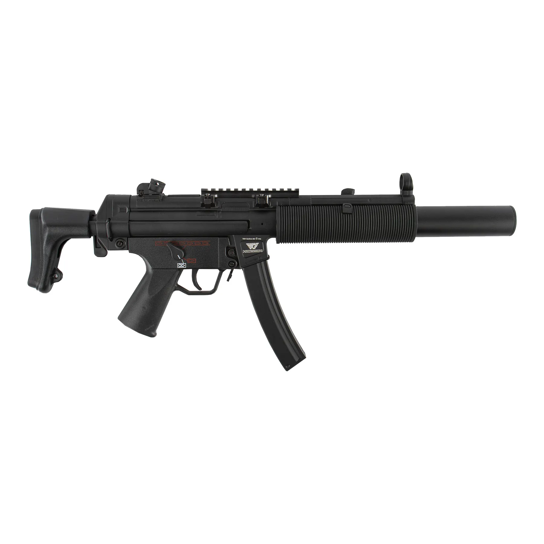 PM5J SD6 Full Metal (S)AEG, Black