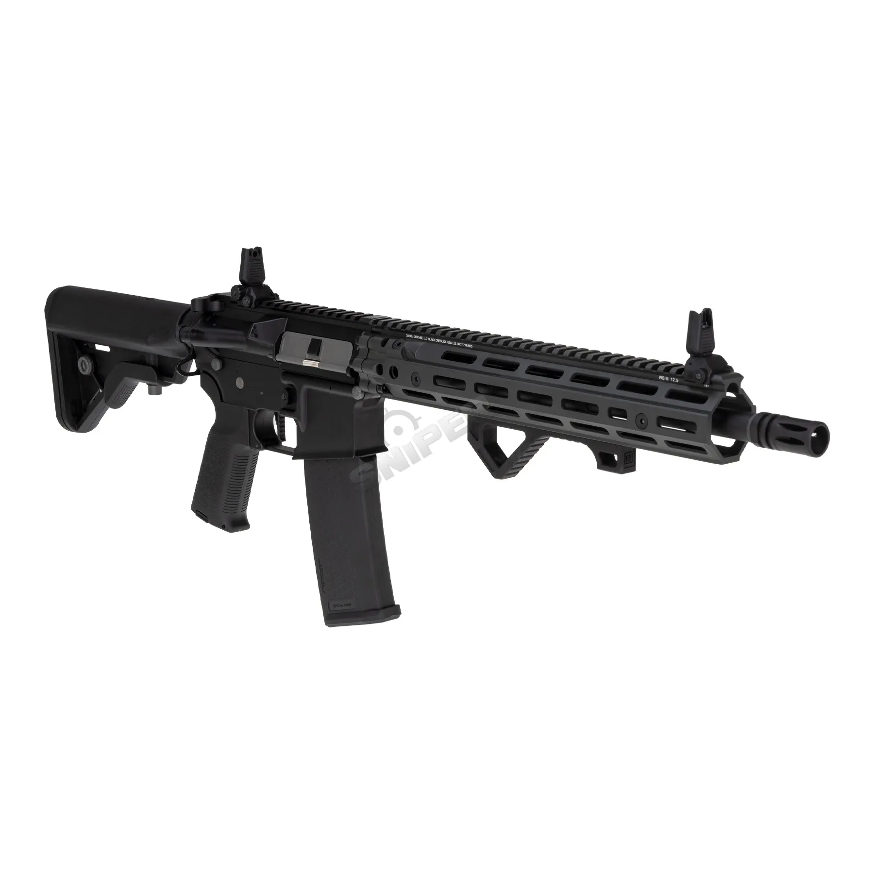 Specna Arms SA-E28 14,5" RIS III Edge w/ HAL ETU, Steel Grey