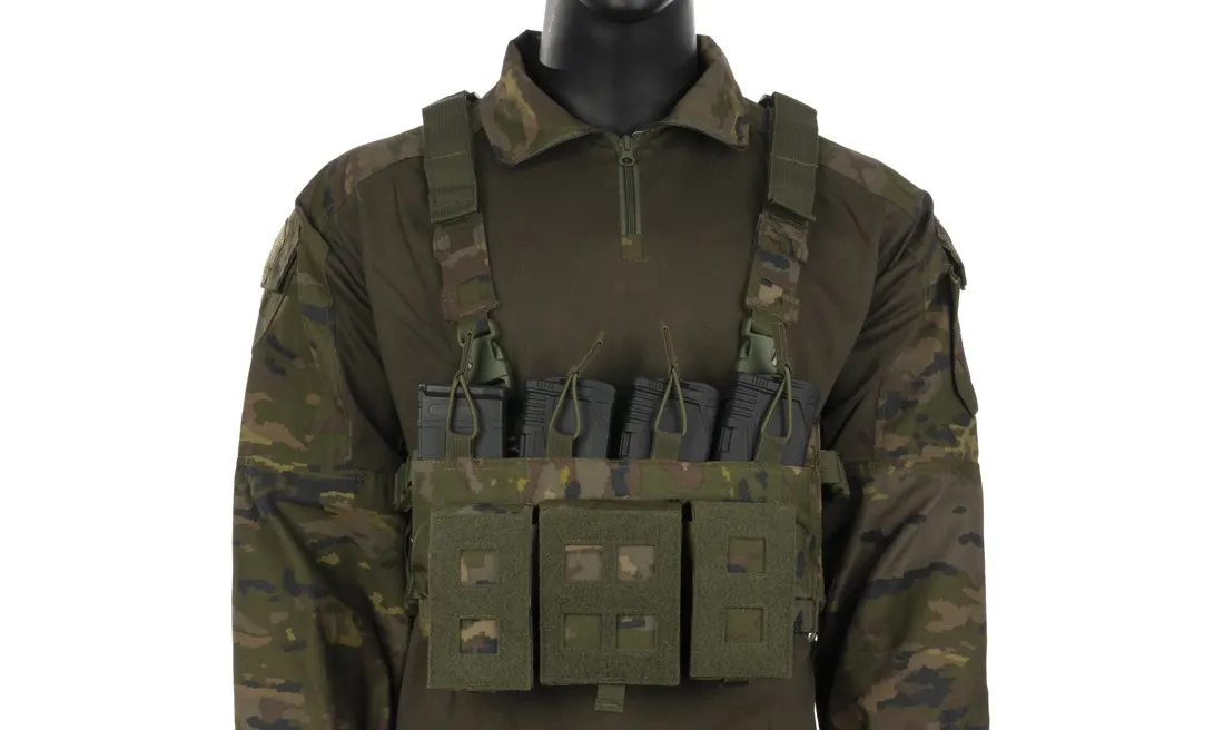 Delta Tactics Chest Rig Force MK2, Spanish Woodland