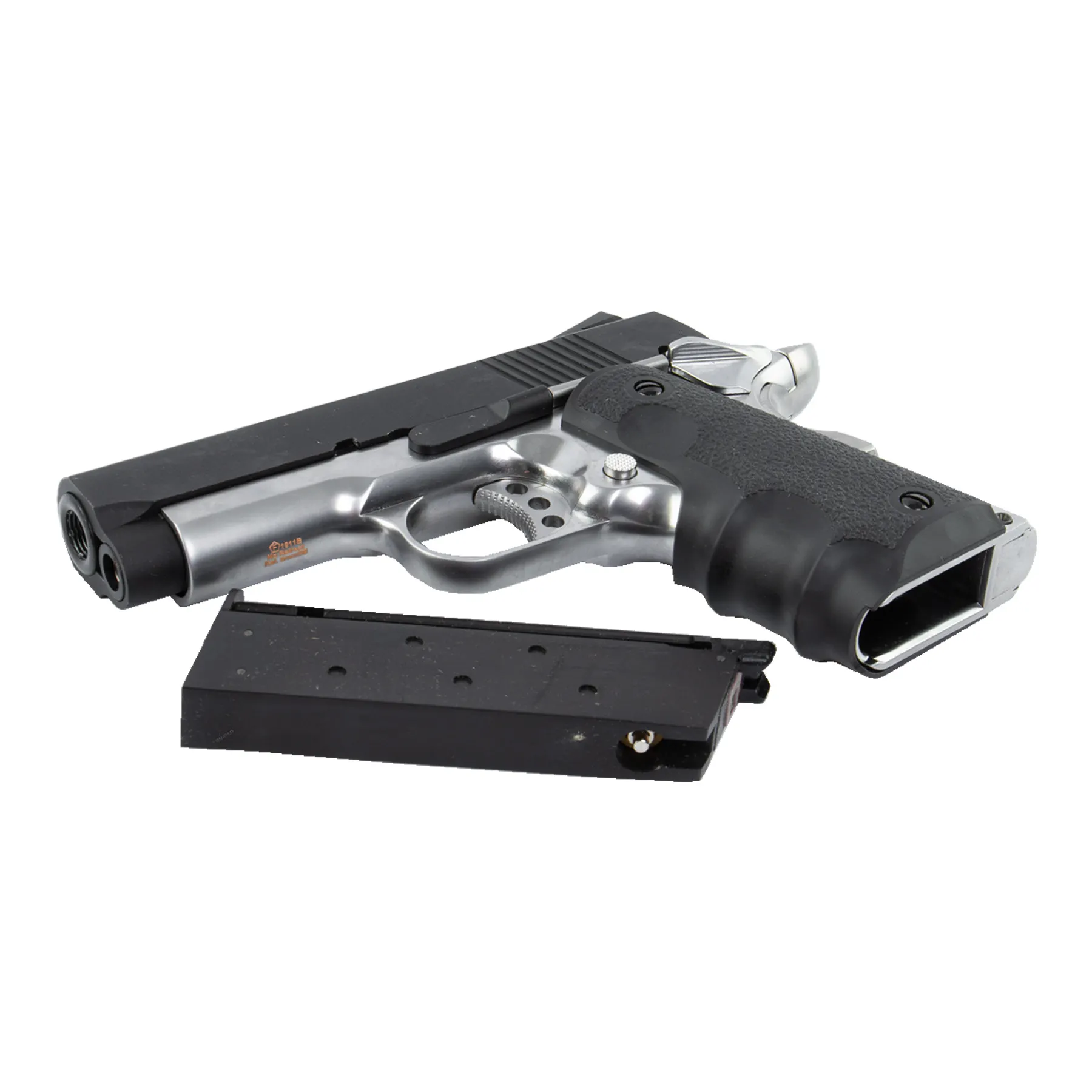 NE1004 Baby 1911, black/ chrome GBB