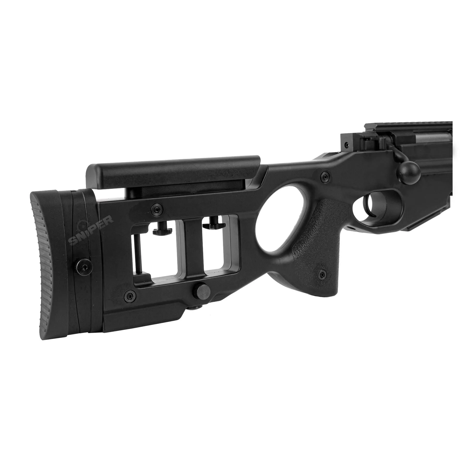 SV98 Bolt Action Sniper Rifle Set, Black
