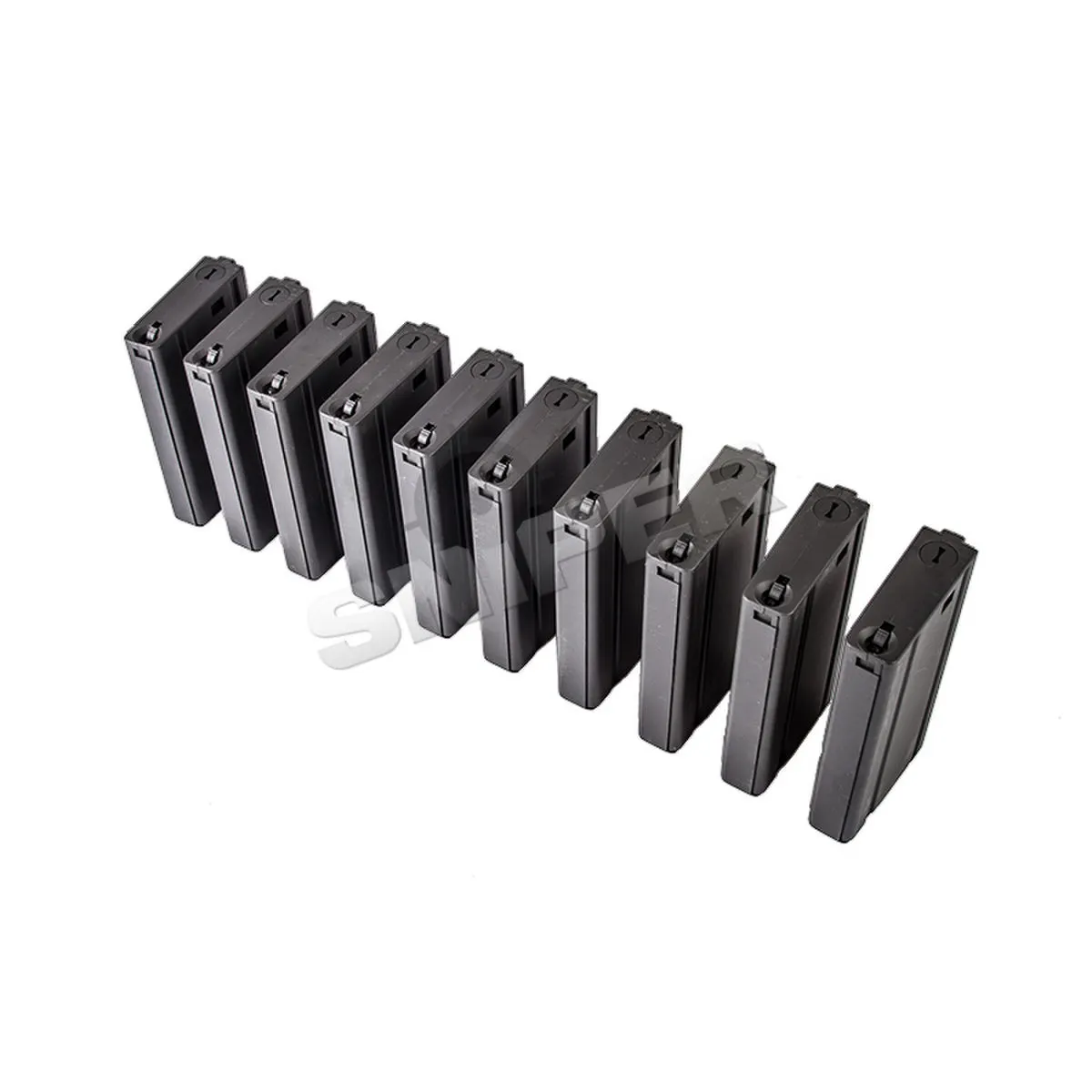 10er Pack Low Cap, Schwarz für SCAR-H 10er Pack Low Cap, Schwarz für SCAR-H