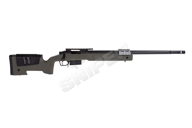 M40A5 USMC Spring Sniper Rifle, OD Green