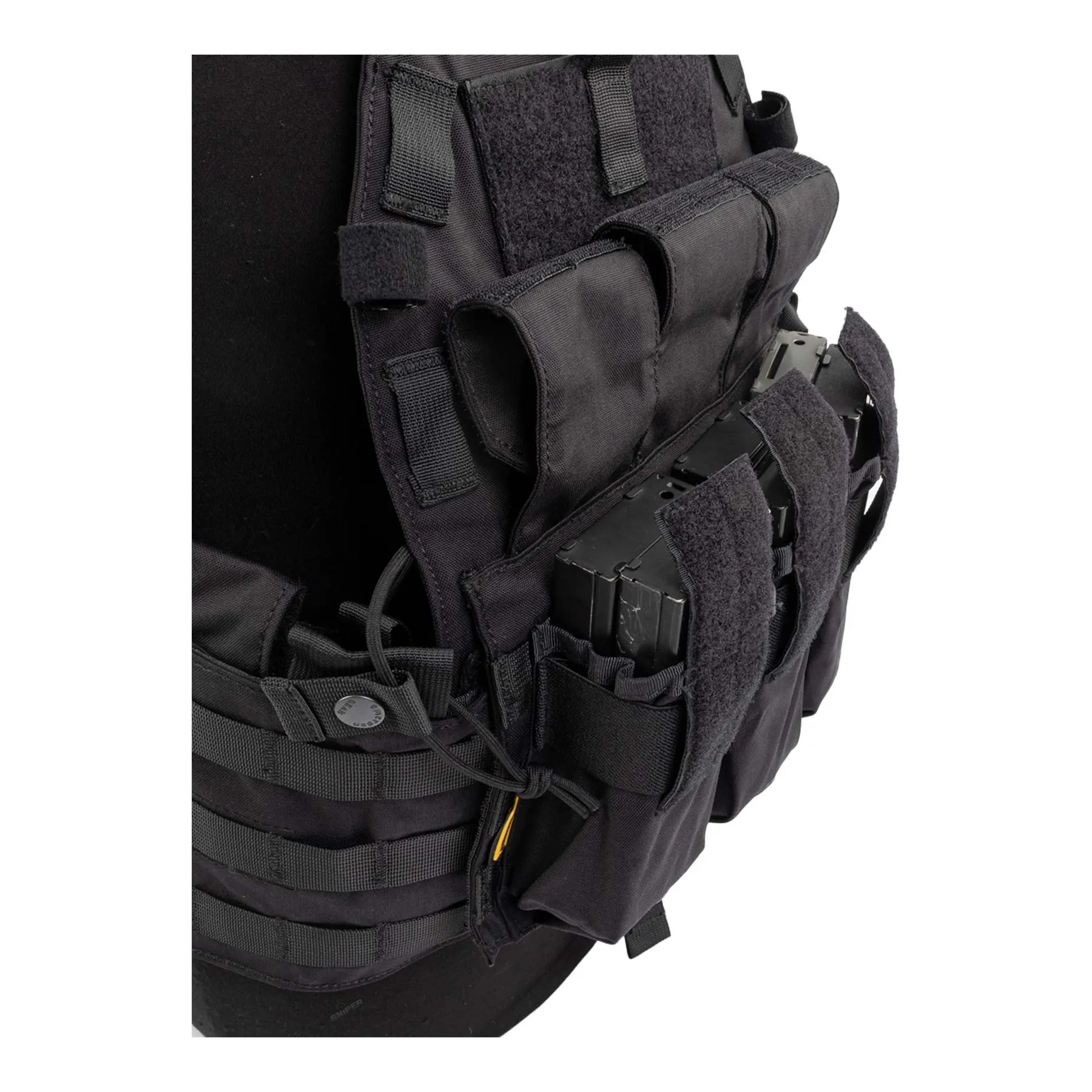 Taktische Plattenträger Weste, Black