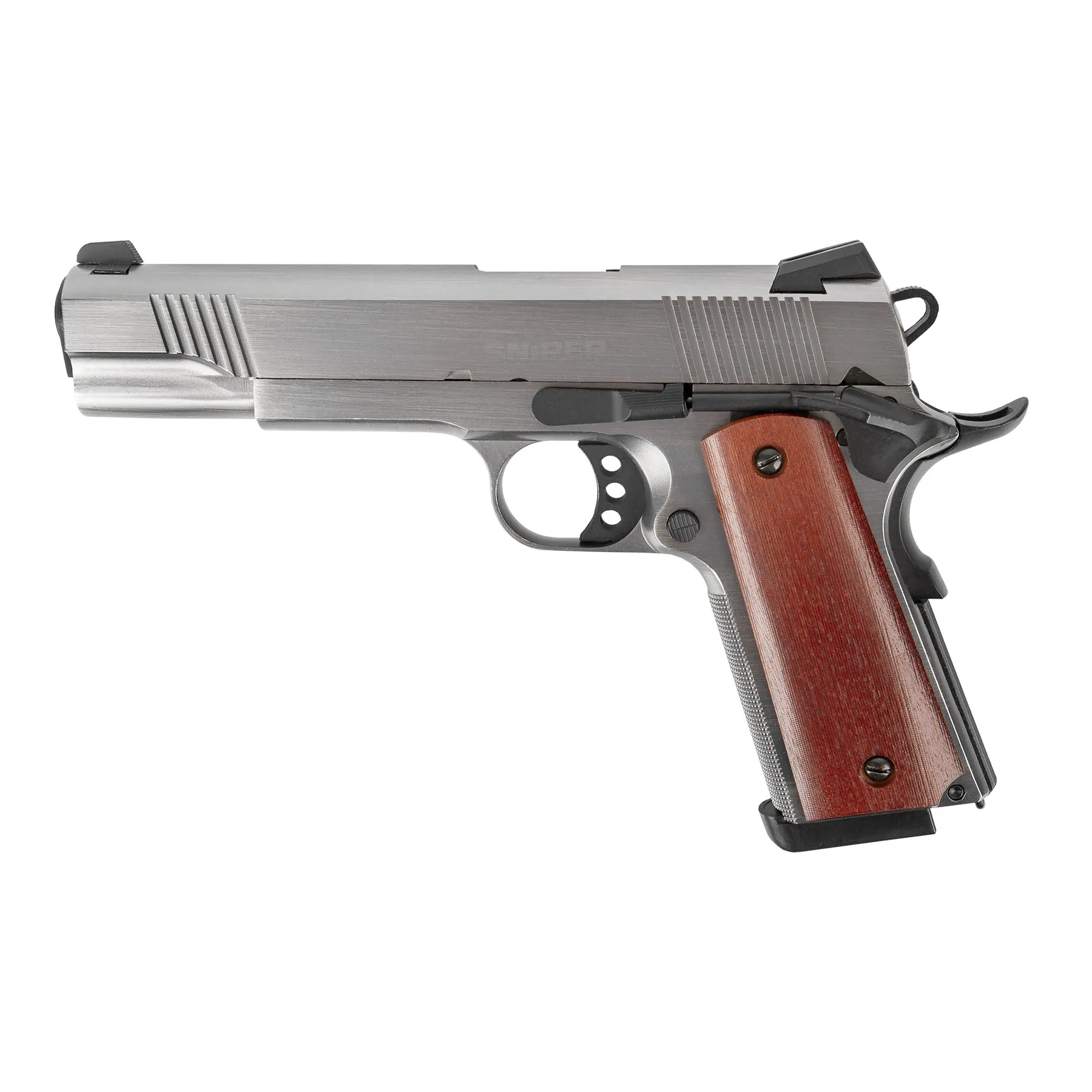 Raven 1911 MEU GBB, Brushed Alu