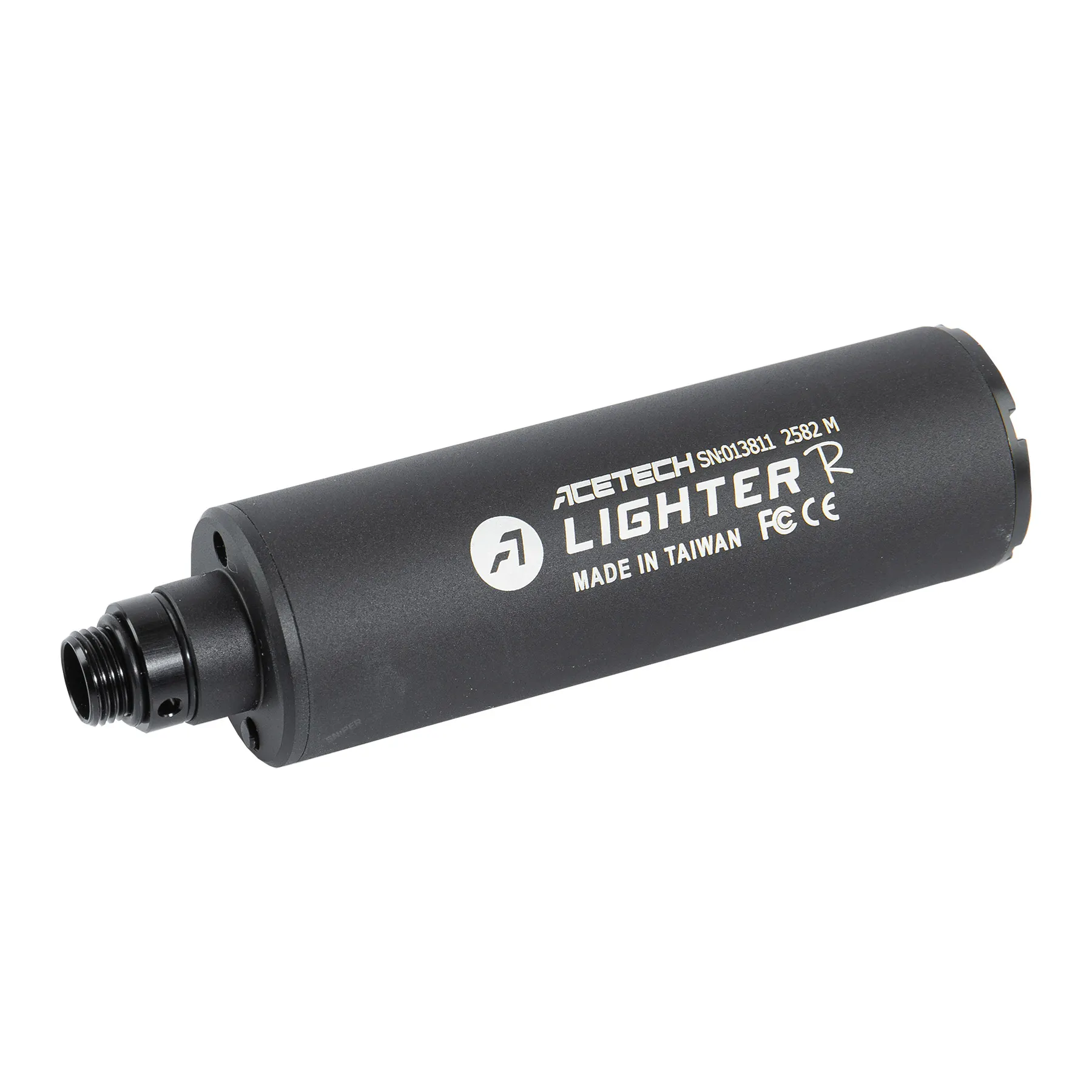 AceTech Tracer Unit Lighter R mit sheath, black