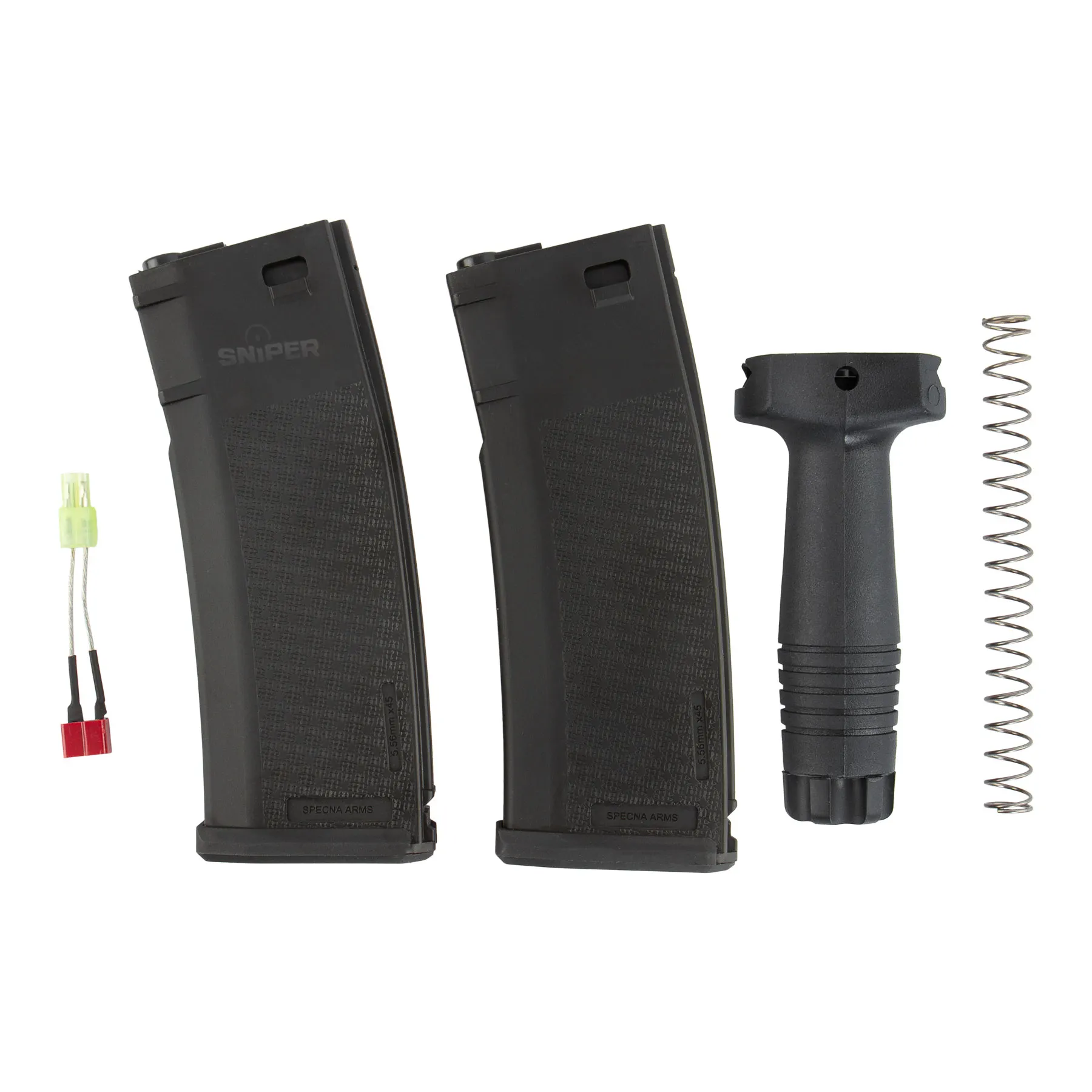 SA-E26 Edge 2.0 Daniel Defense MK18 (S)AEG, Black