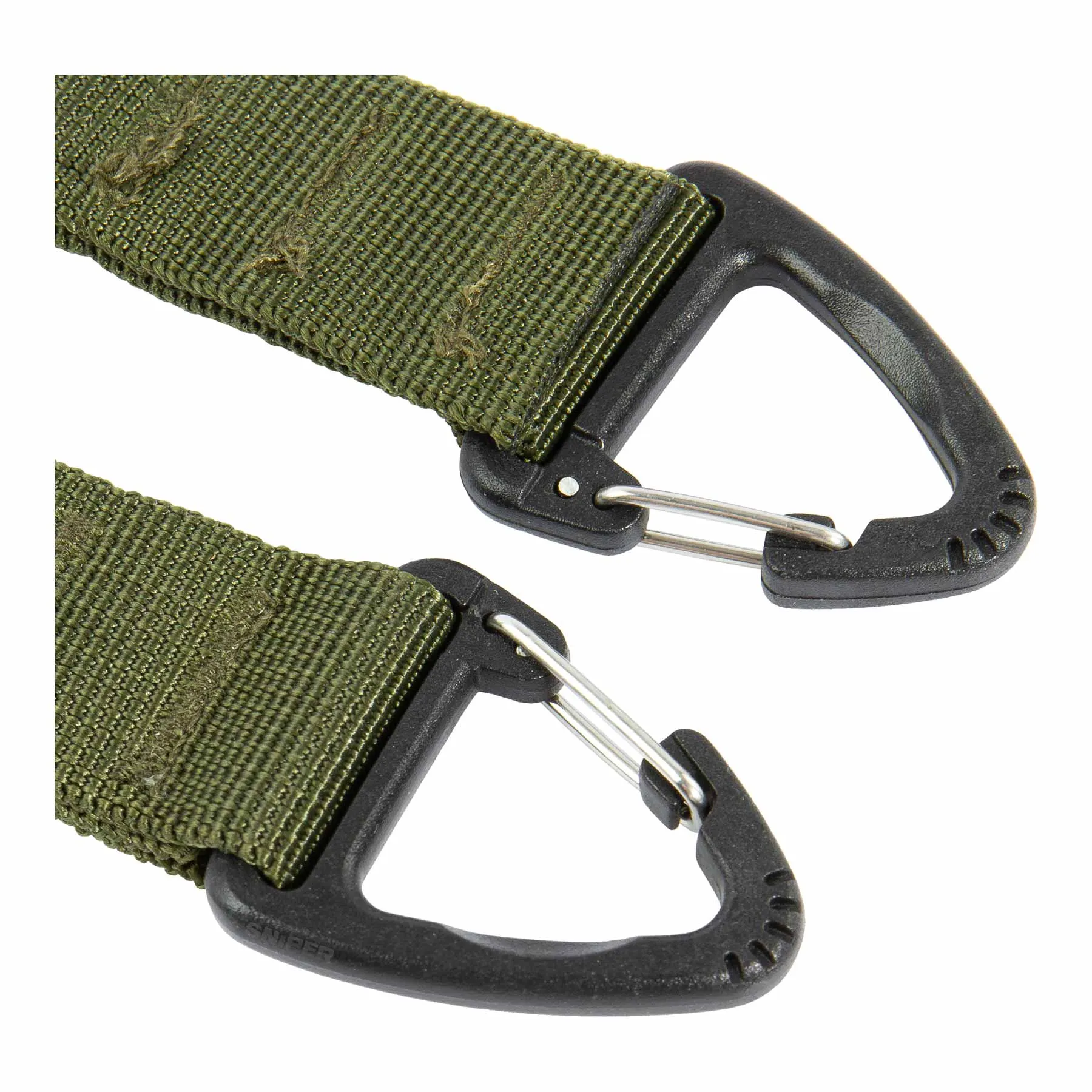Double Tactical Karabinerhaken, 2er Green