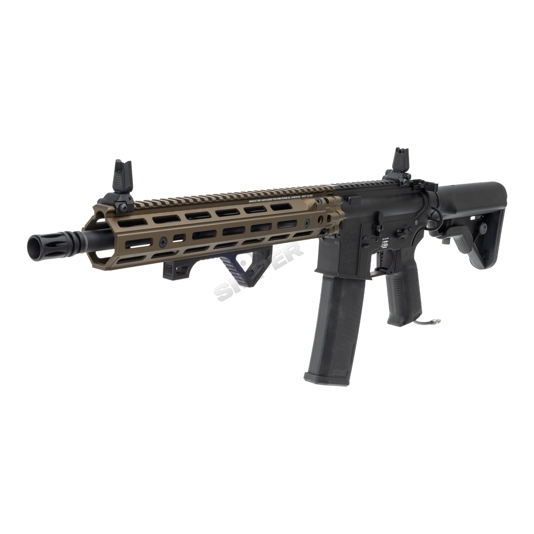 SAC x Wolverine SA-E28 14,5" RIS III HPA, Chaos Bronze