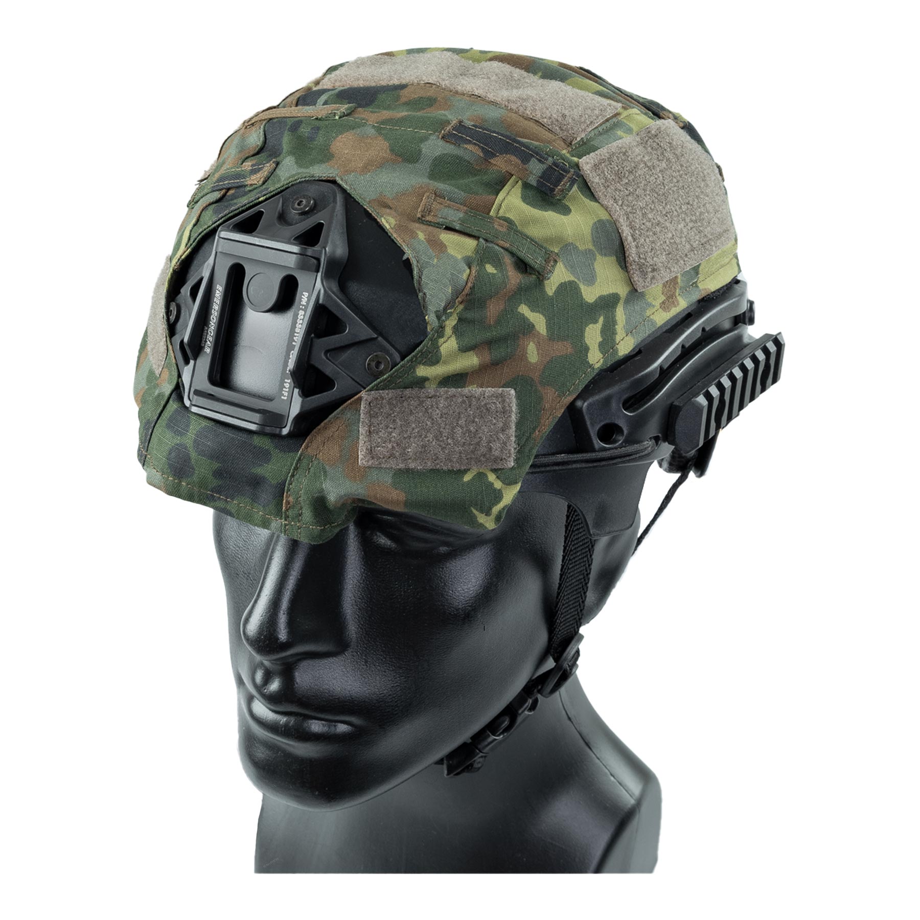 Mod 2 FAST Helmet Cover, Flecktarn