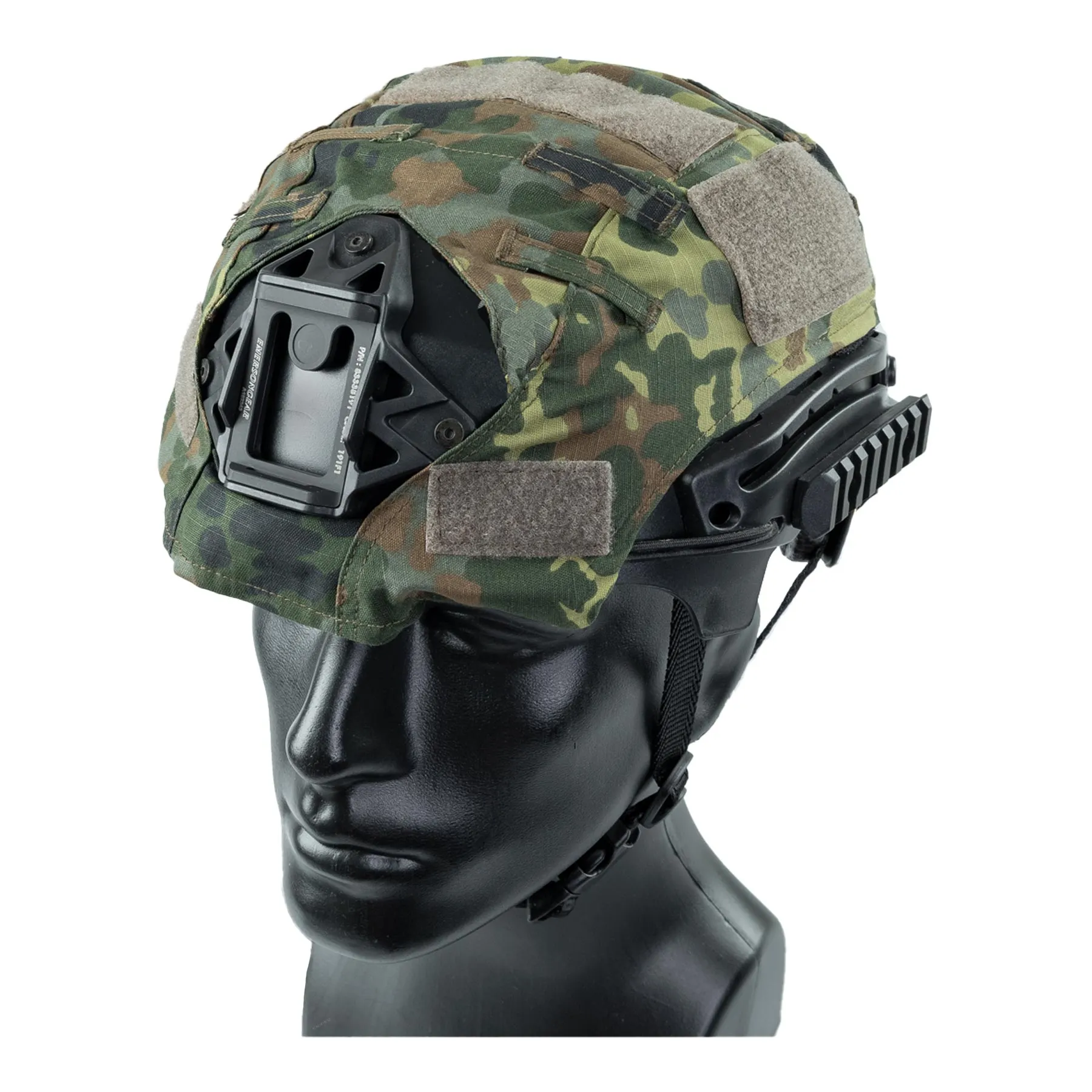 Mod 2 FAST Helmet Cover, Flecktarn Mod 2 FAST Helmet Cover, Flecktarn