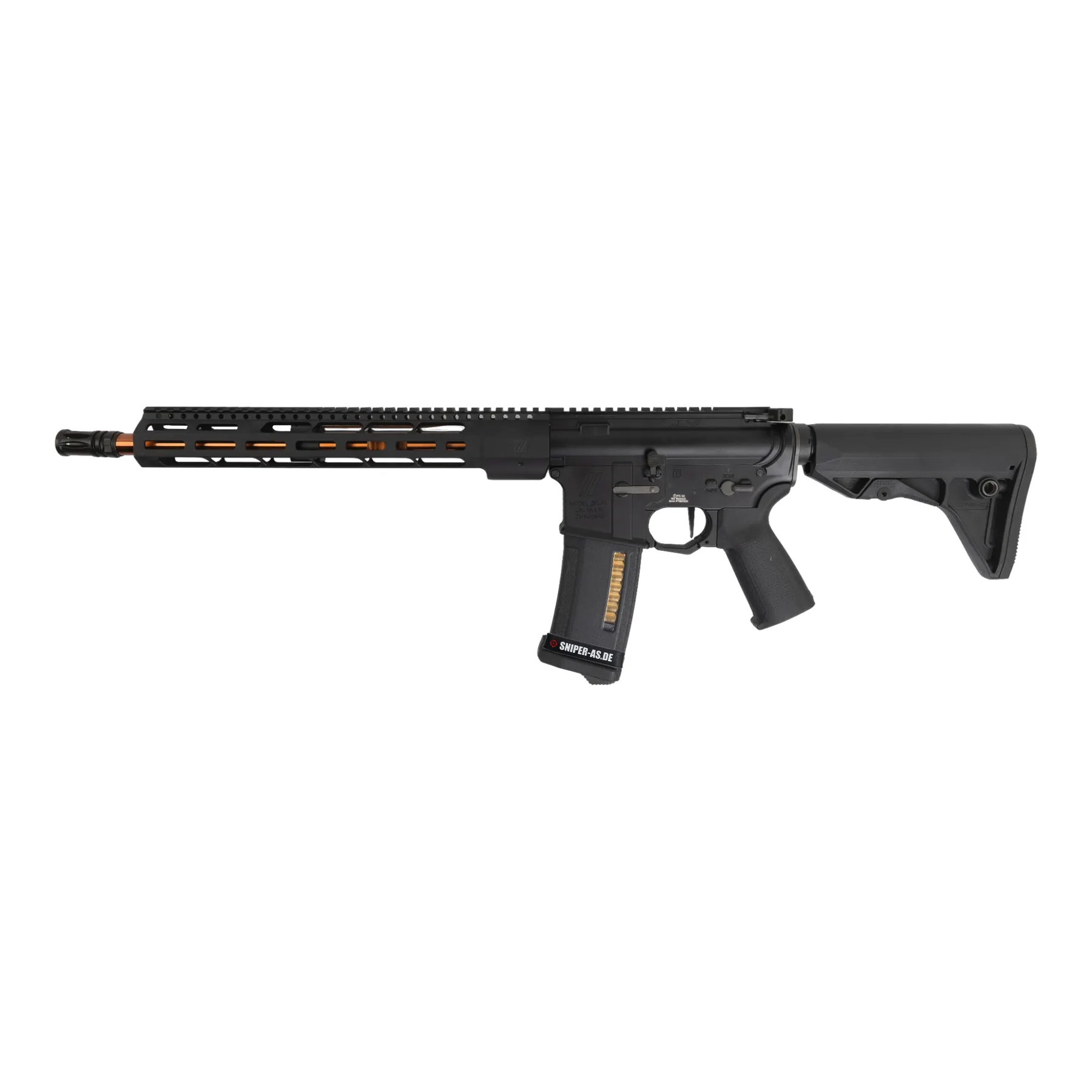 SAC x PTS ZEV Core Elite Carbine 14,5" (S)AEG, Black