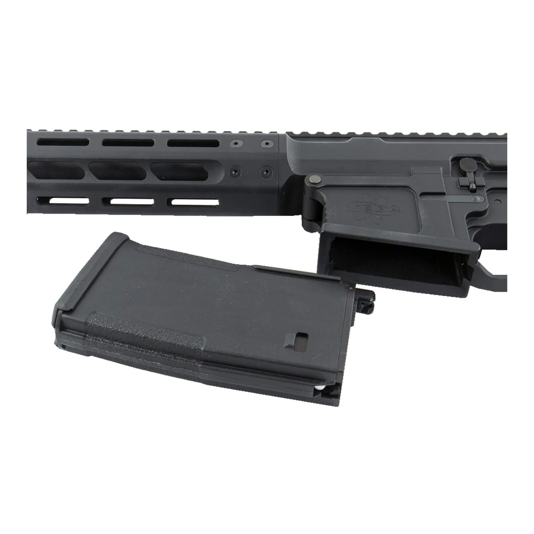 PTS Mega Arms MML AR10 Maten GBB, Black