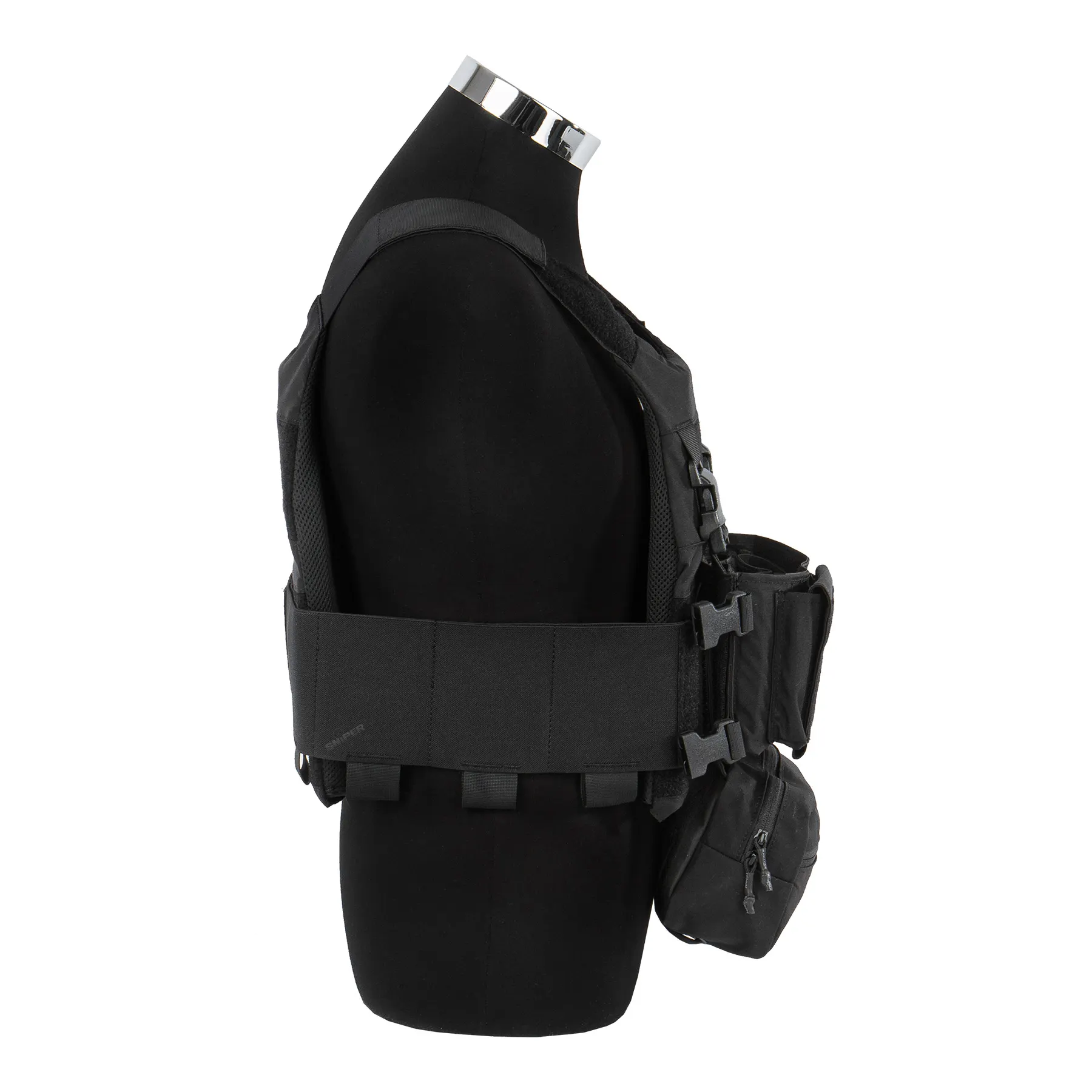 Taktisches Plattenträger Set, Black