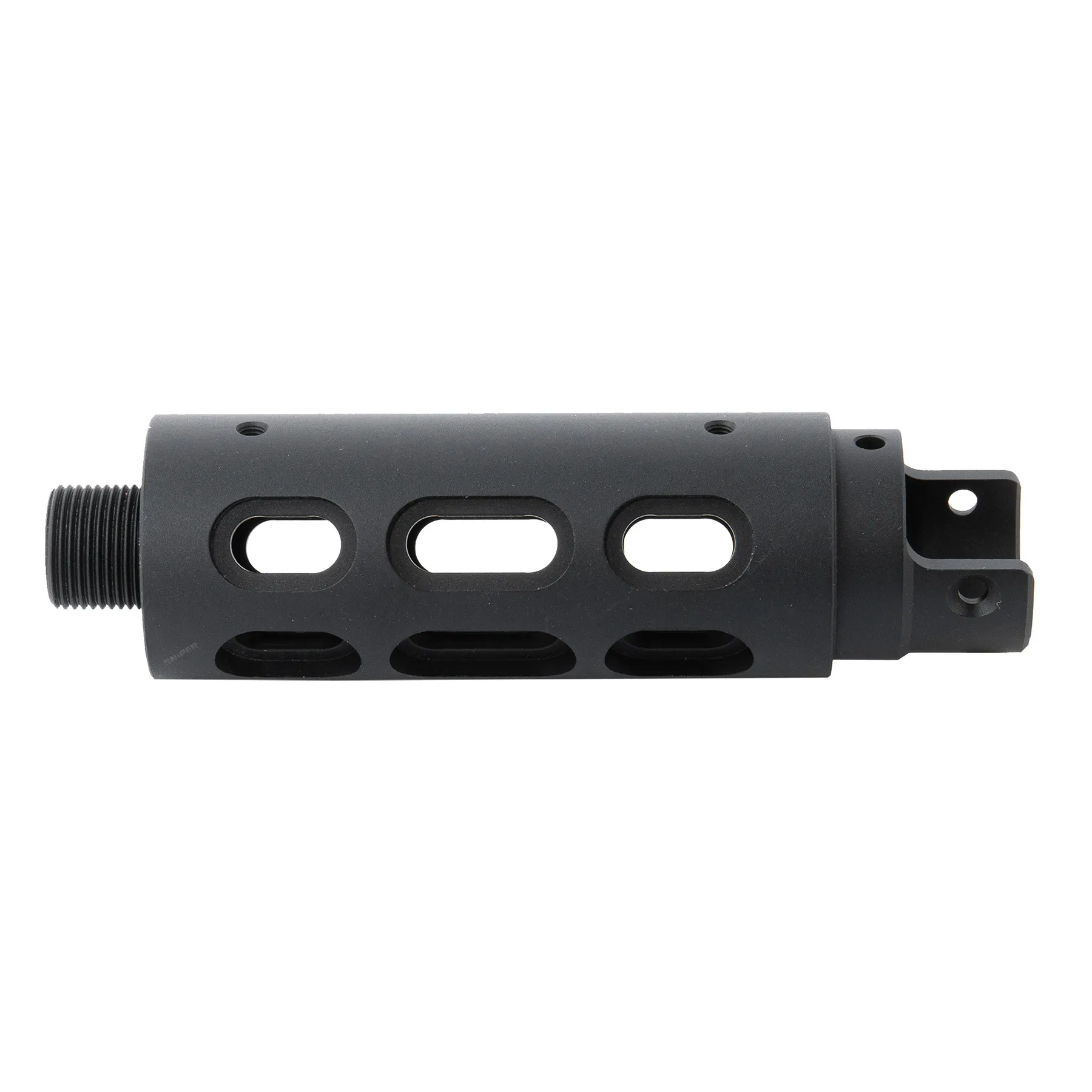 AAP-01 CNC outer barrel Type A, black AAP-01 CNC outer barrel Type A, black
