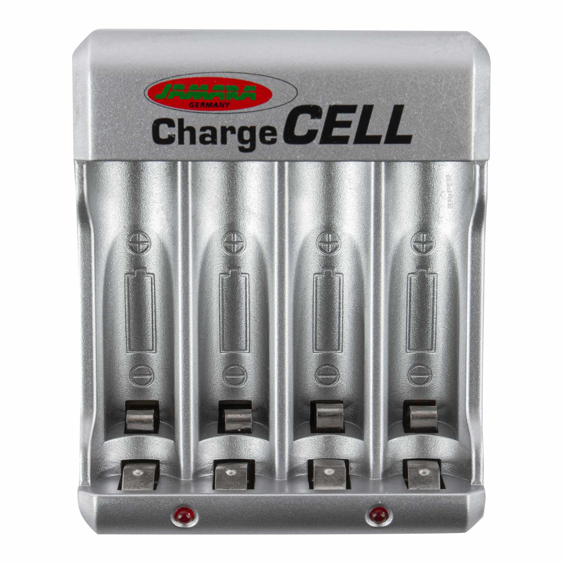Ladegerät Charge Cell inkl. 4x AA 1,2V Batterien
