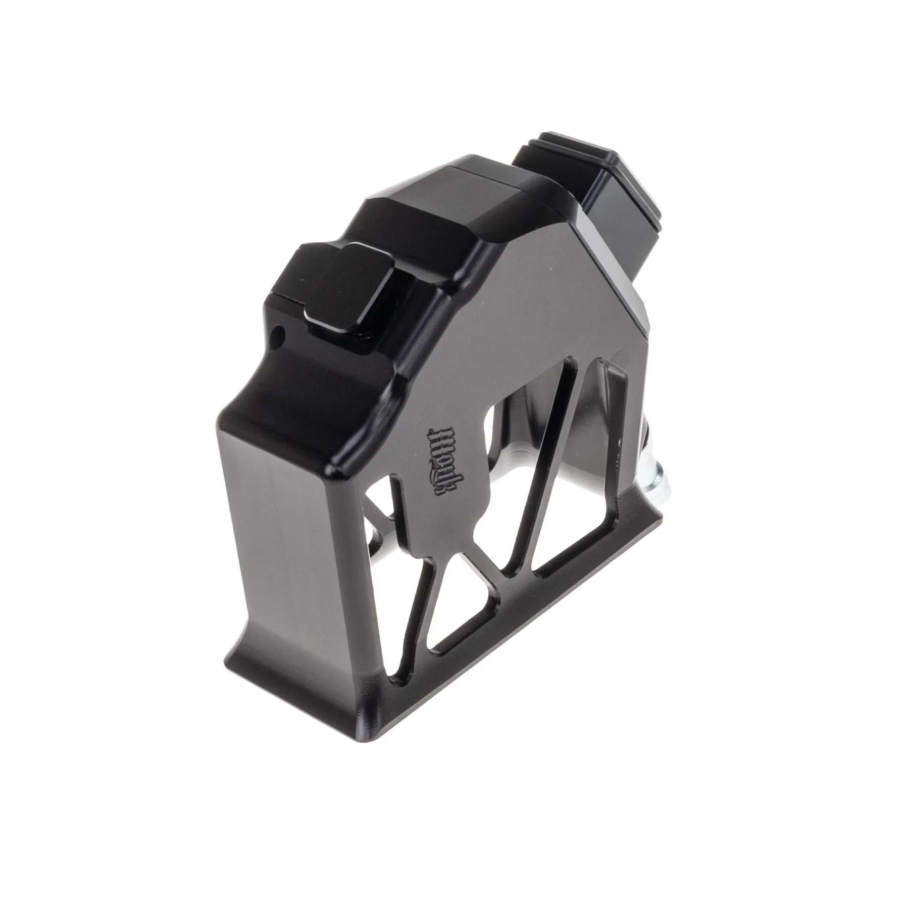 Monk Skeletonized Angled Hi-Capa HPA Adapter, Black