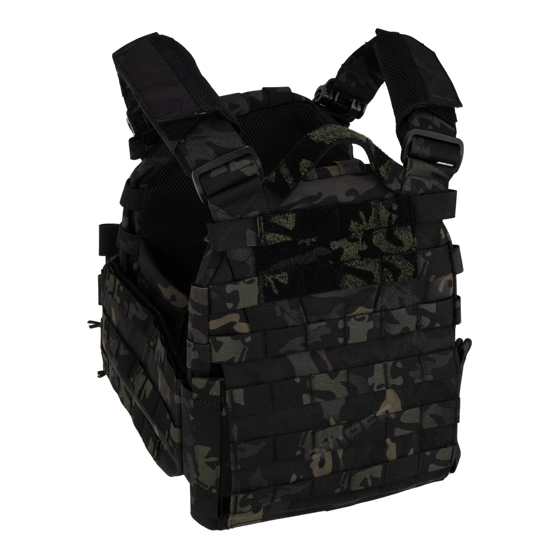 Reapo Massive Reaction Tactical Plate Carrier, Multicam Black