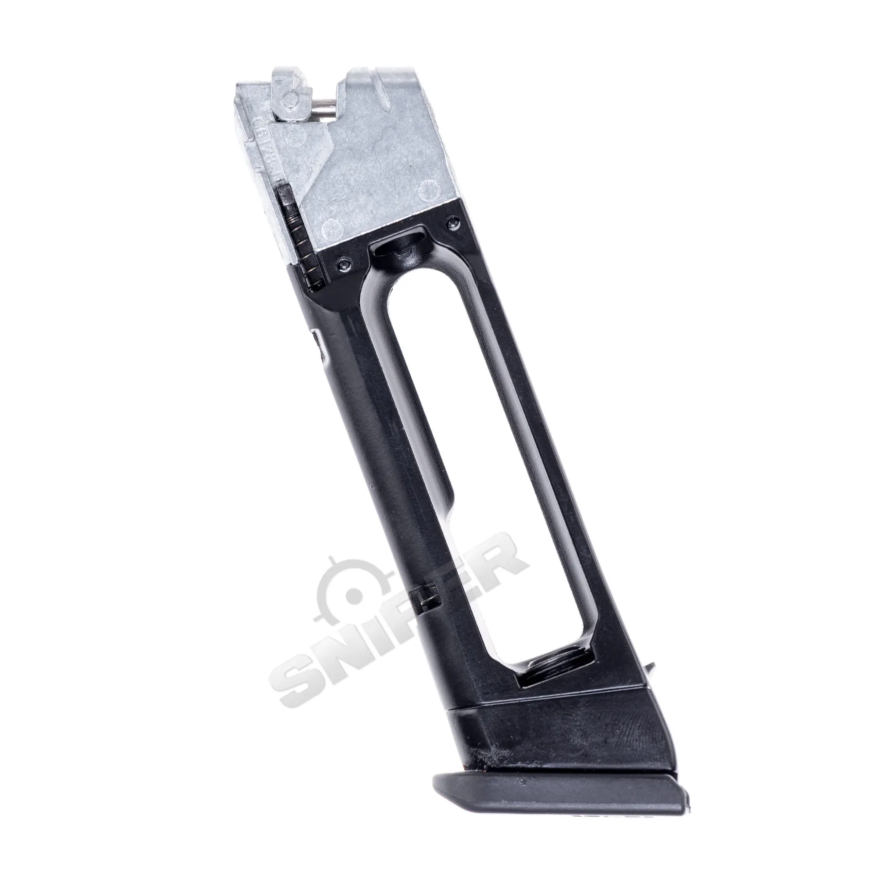 Glock 17 Gen 5 GBB Softair Pistole, Black/Green
