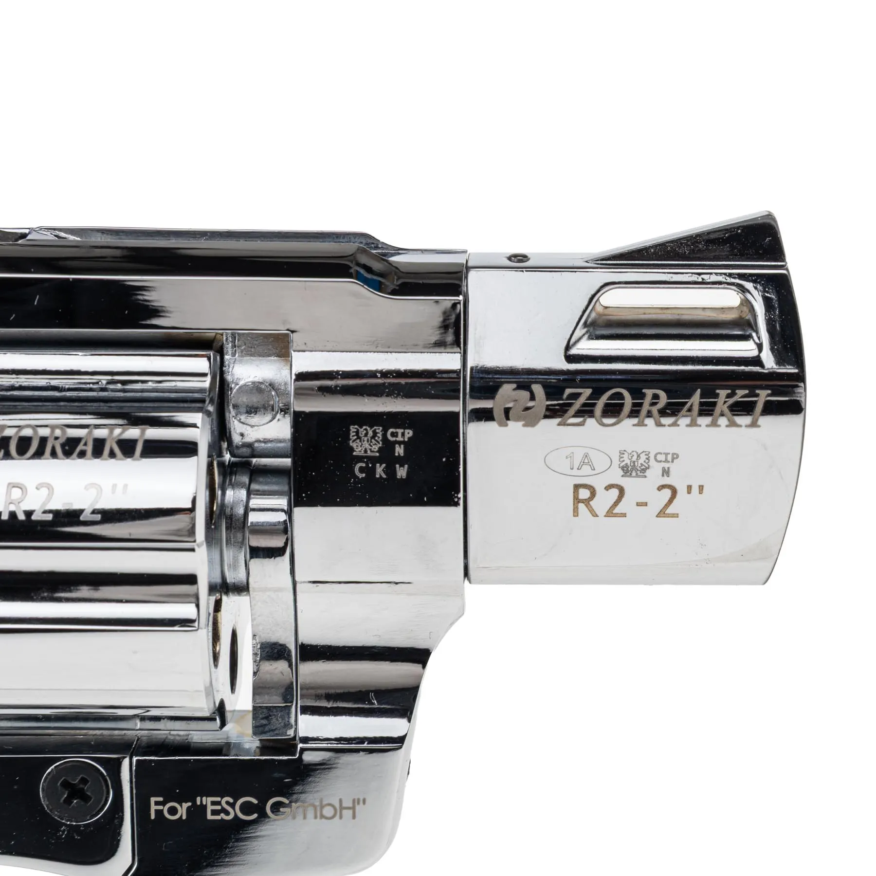 Zoraki R2 2" 9mm R.K. Schreckschussrevolver, Chrom