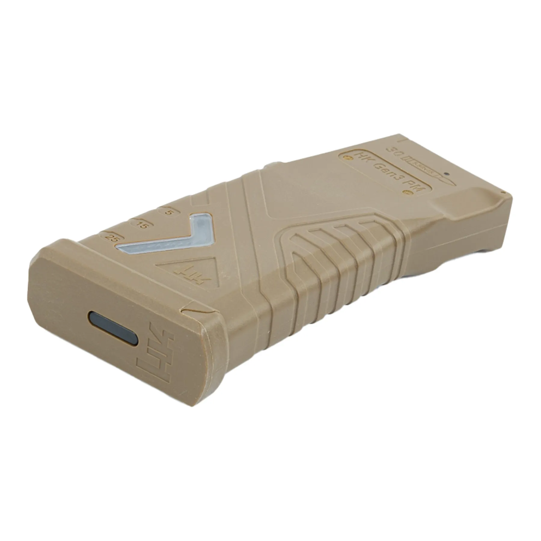 Heckler und Koch HK416 A5 (S)AEG Ersatzmagazin, Tan