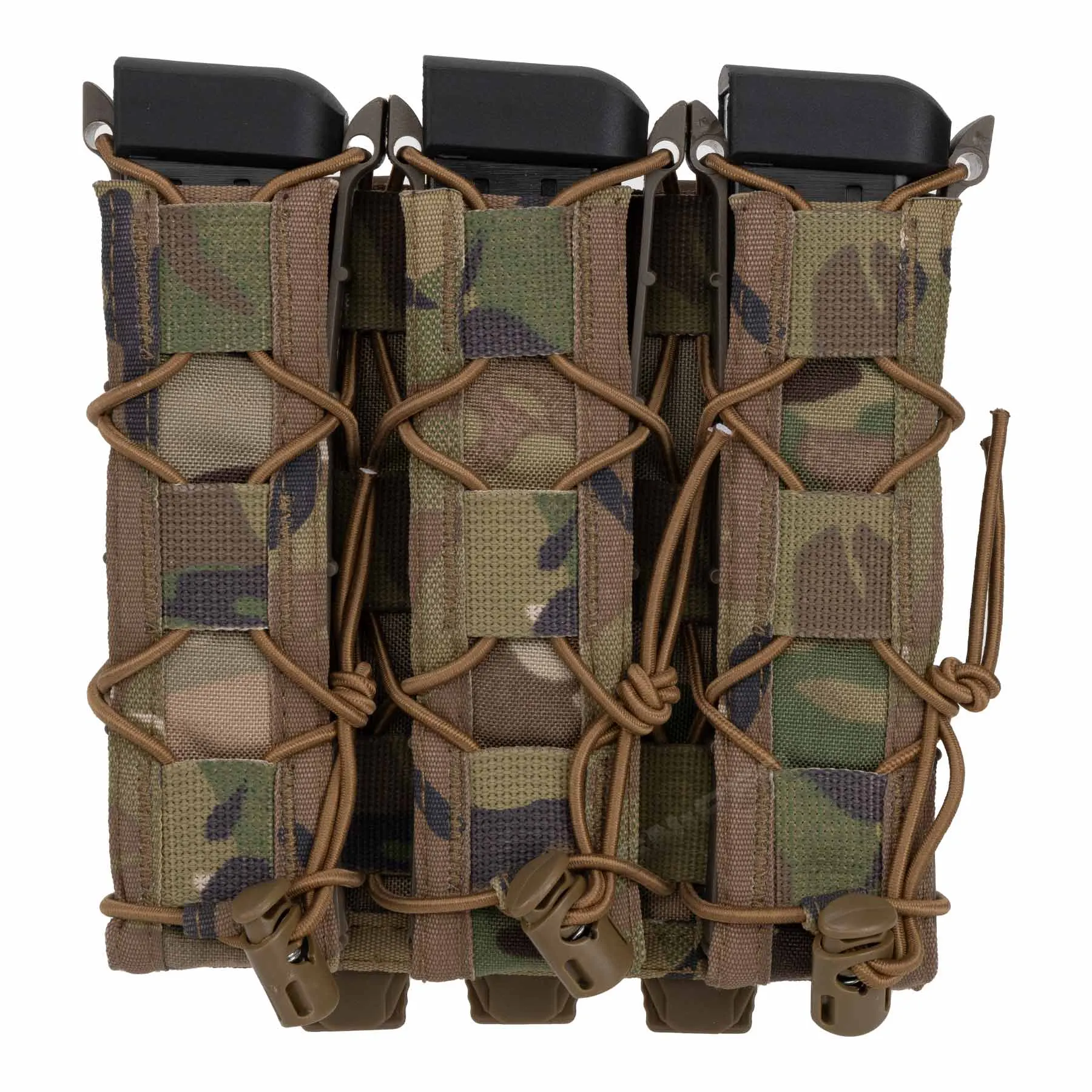 Reapo Triple Quick Pull Long Mag Pouch, Multicam