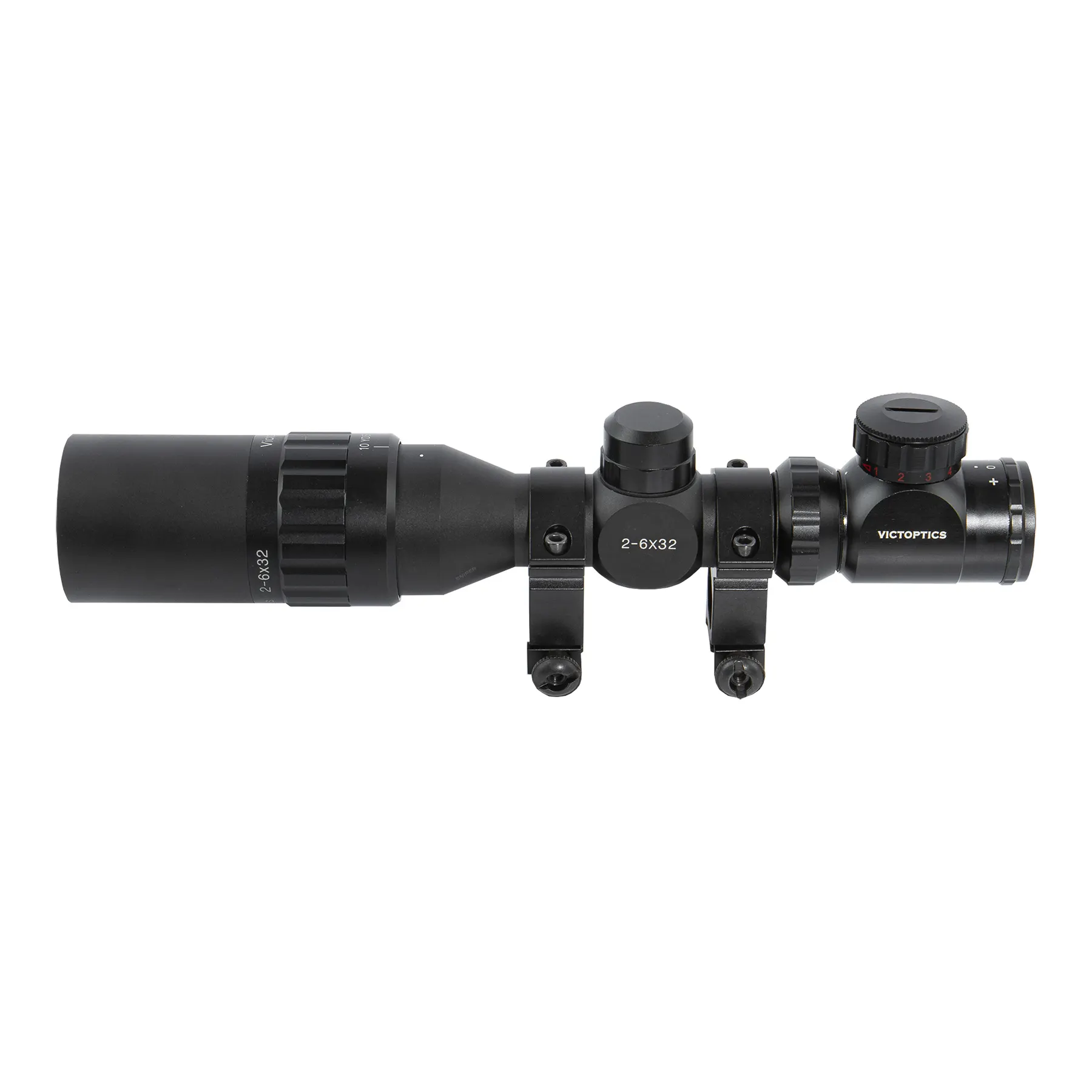 Victoptics OPSL09 A3 2-6x32 Zielfernrohr, Black