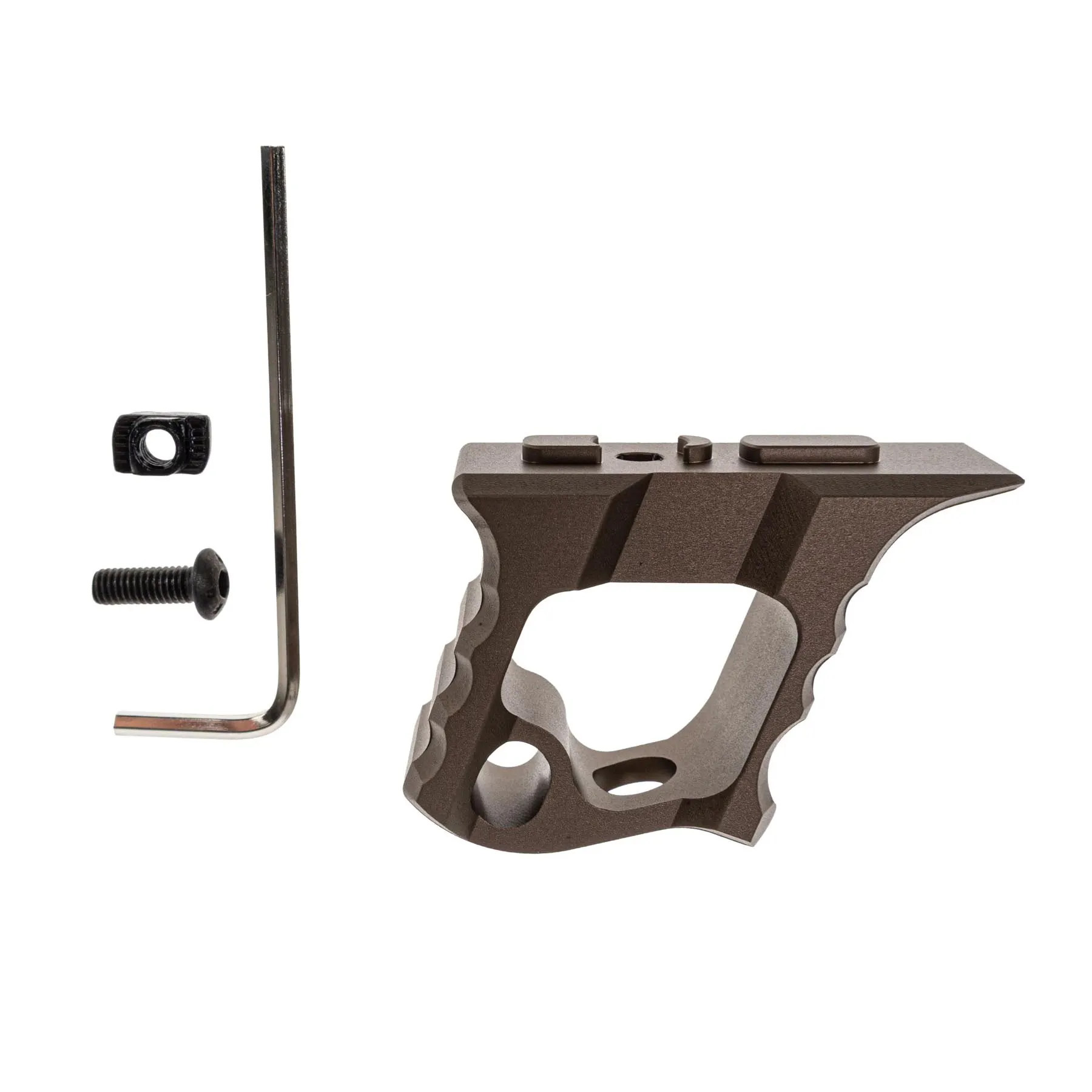 Reapo TD Halo AR-15 Hand Stop For KeyMod & M-LOK, Dark Earth