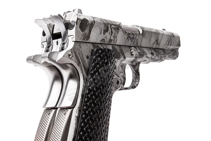 MX0100 Double Barrel RE Pistol, GBB