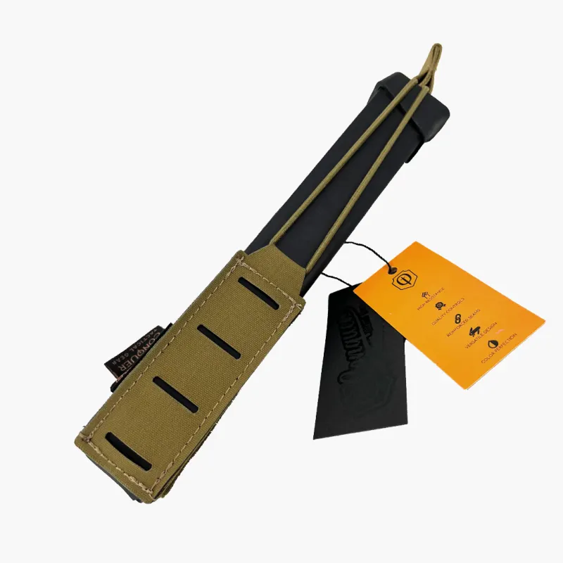 Conquer Single Pistol Mag Pouch, OD