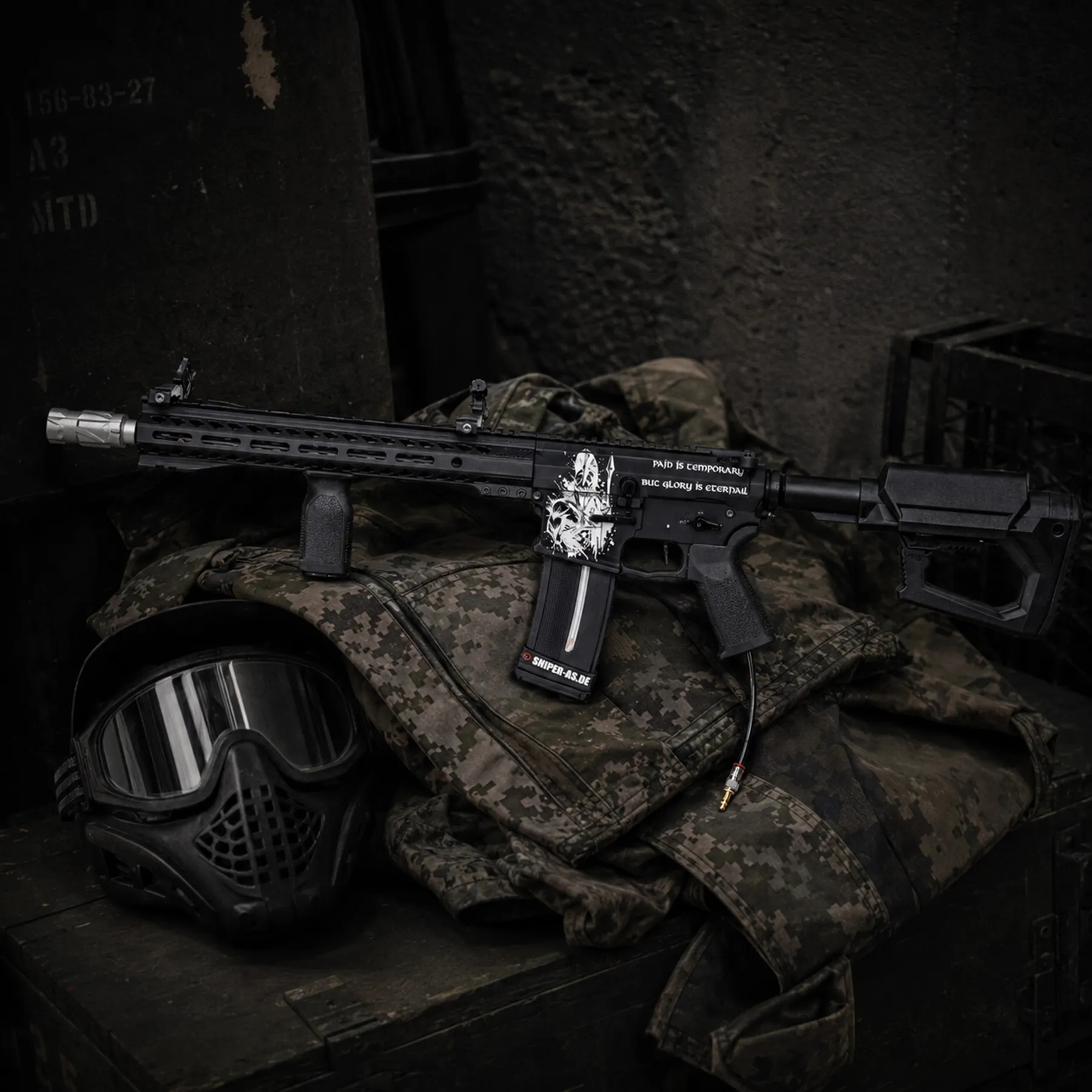 SAC WOLF SOLID - "Achilles" Limited 1/1, HPA